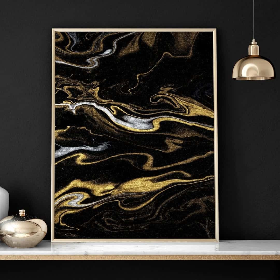 Abstract Artwork | Modern Wall Art Style | Single, A2 at XILEF Art