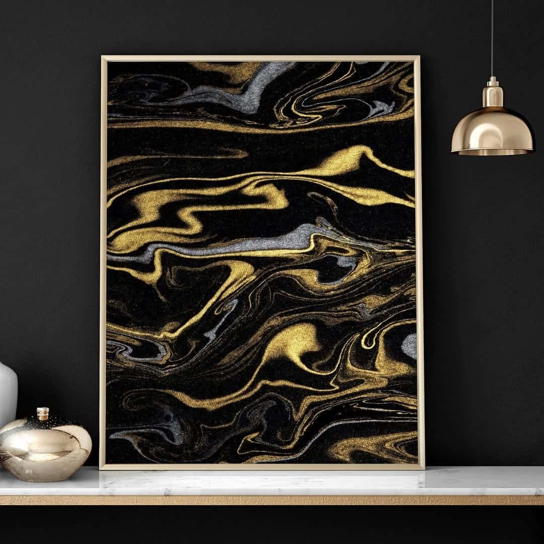 Abstract Artwork | Modern Wall Art Style | Single, A2 at XILEF Art