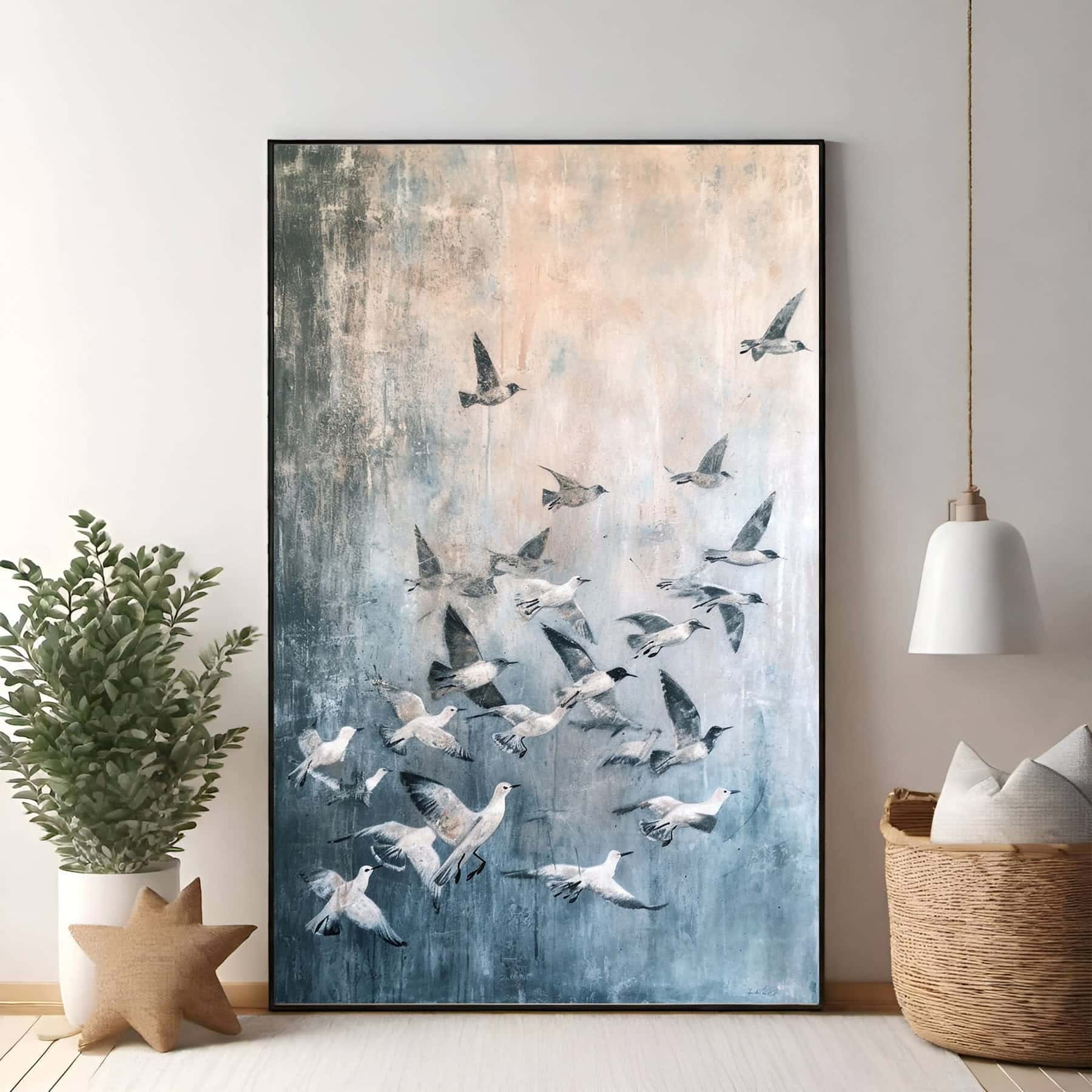 Birds | Wildlife Artwork | Nature Wall Art | A2 at XILEF Art