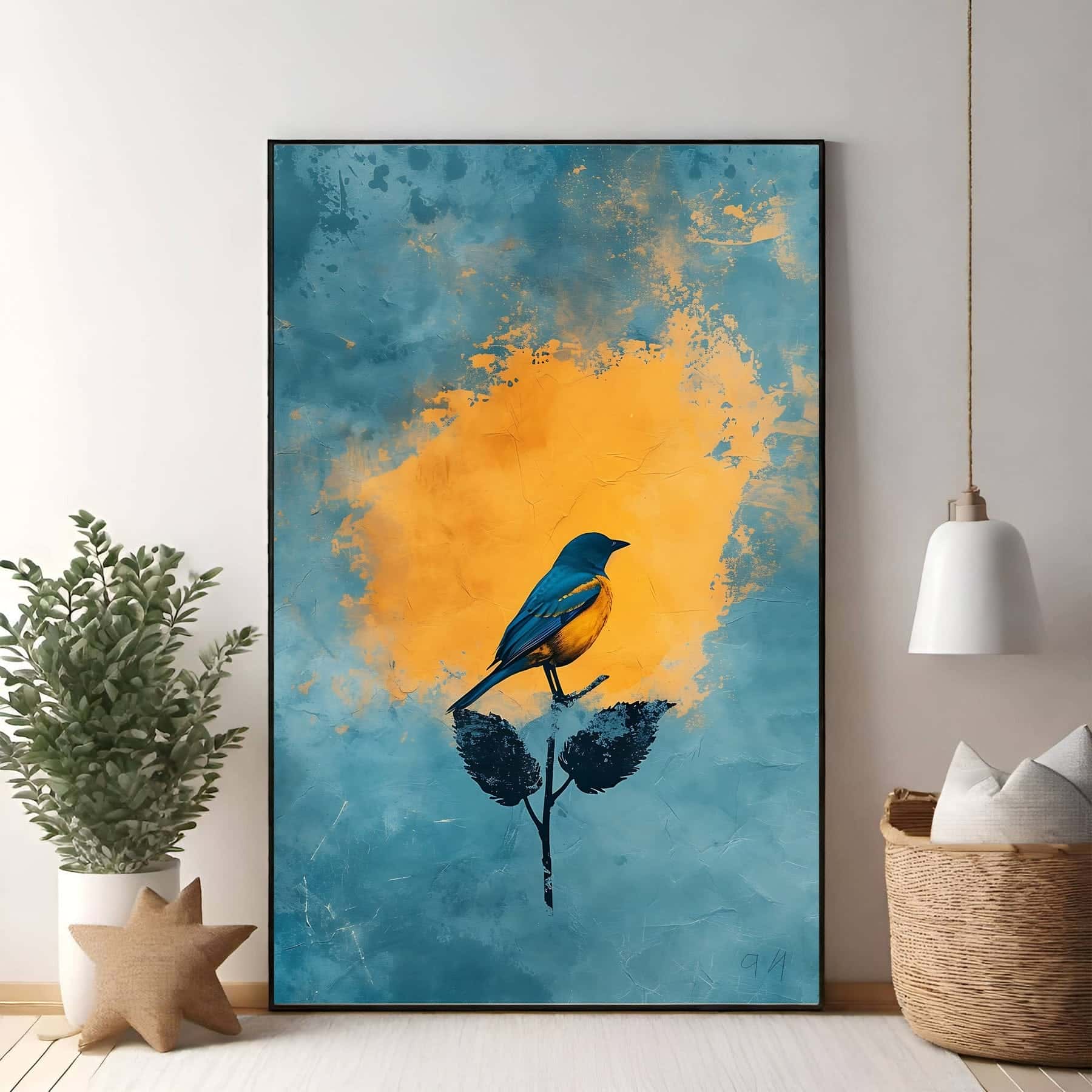 Bird | Wildlife Artwork | Nature Wall Art | A2 at XILEF Art