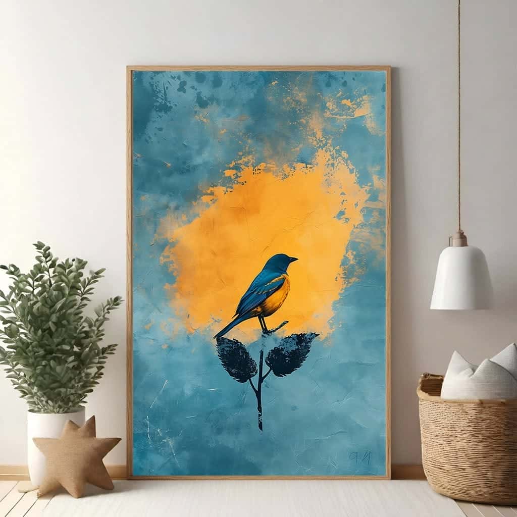 Bird | Wildlife Artwork | Nature Wall Art | A2 at XILEF Art