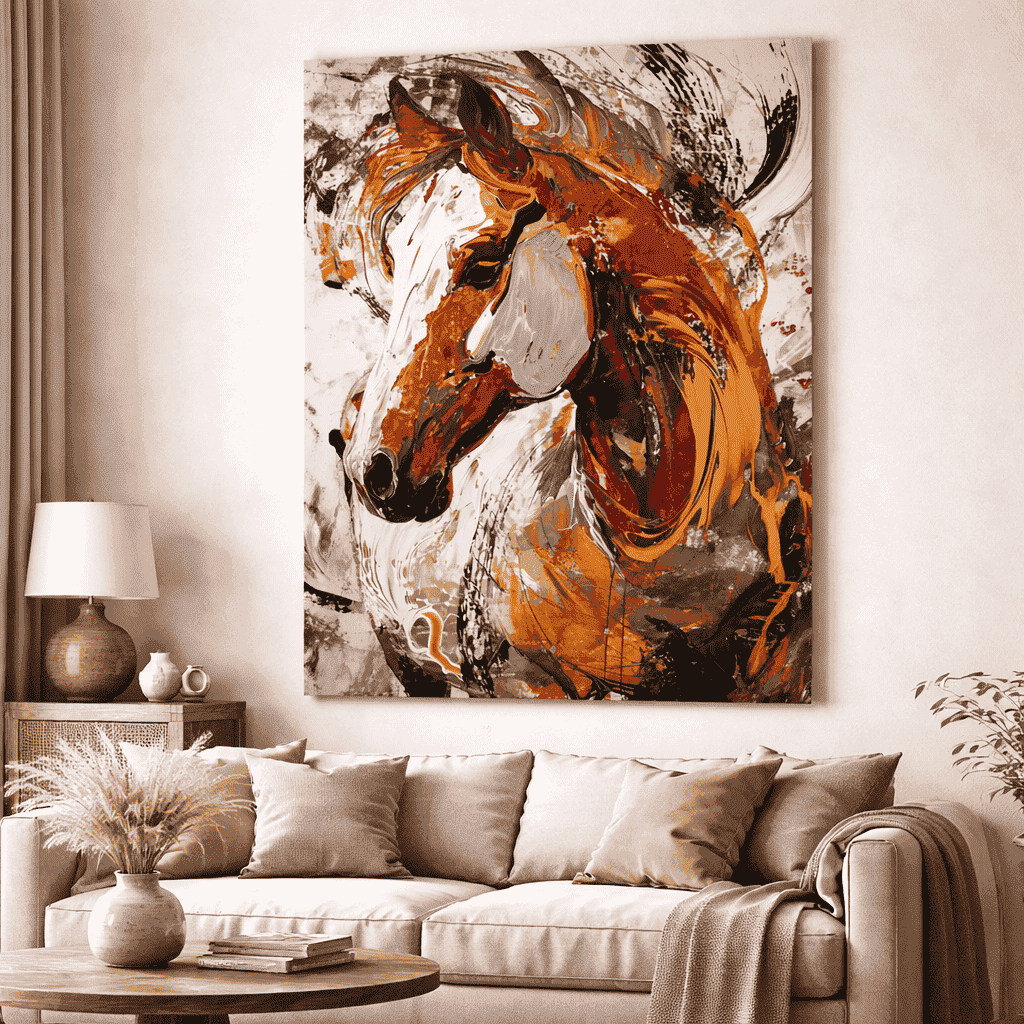 Horse | Wildlife Artwork | Nature Wall Art | A2 at XILEF Art