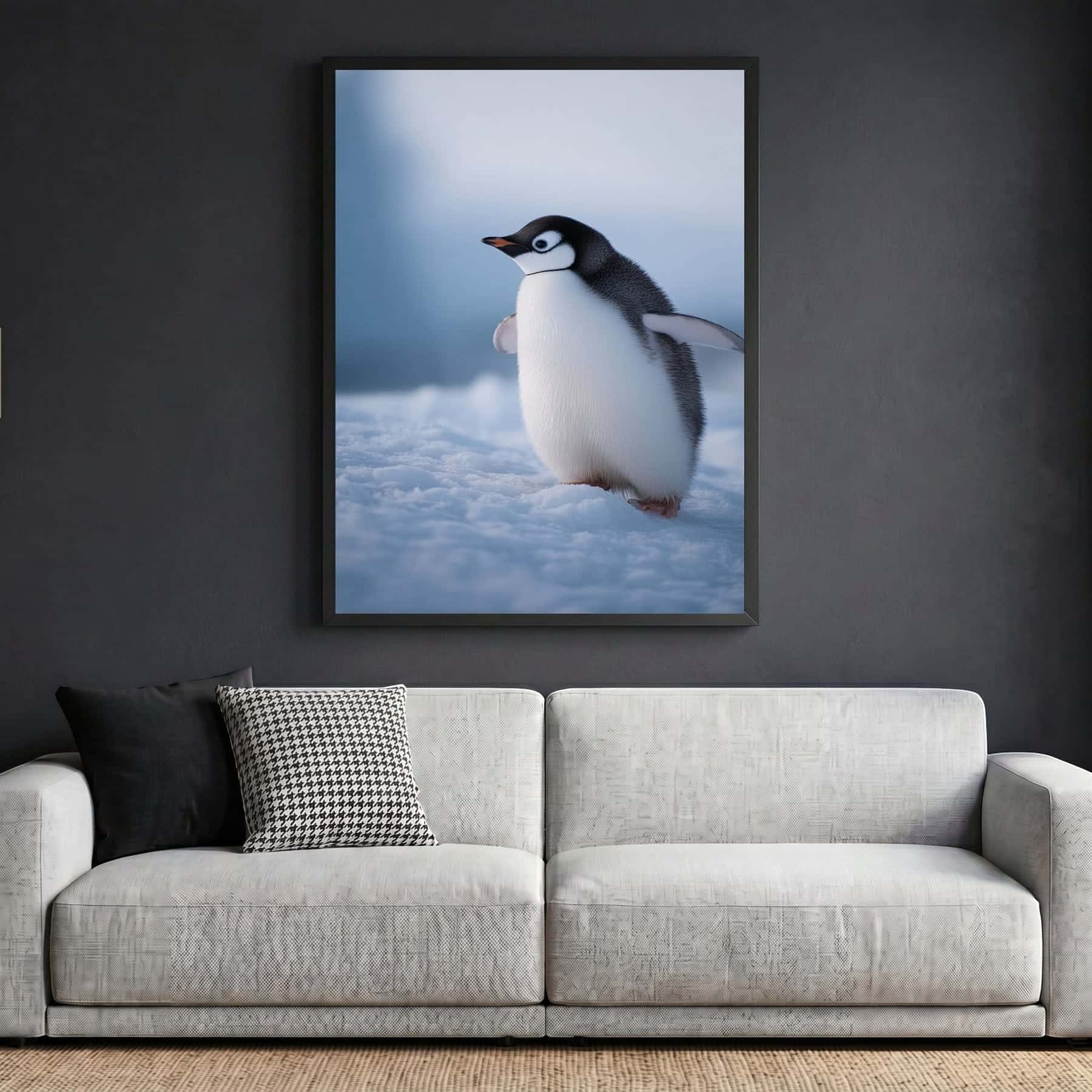 Penguin | Wildlife Artwork | Nature Wall Art | A2 at XILEF Art