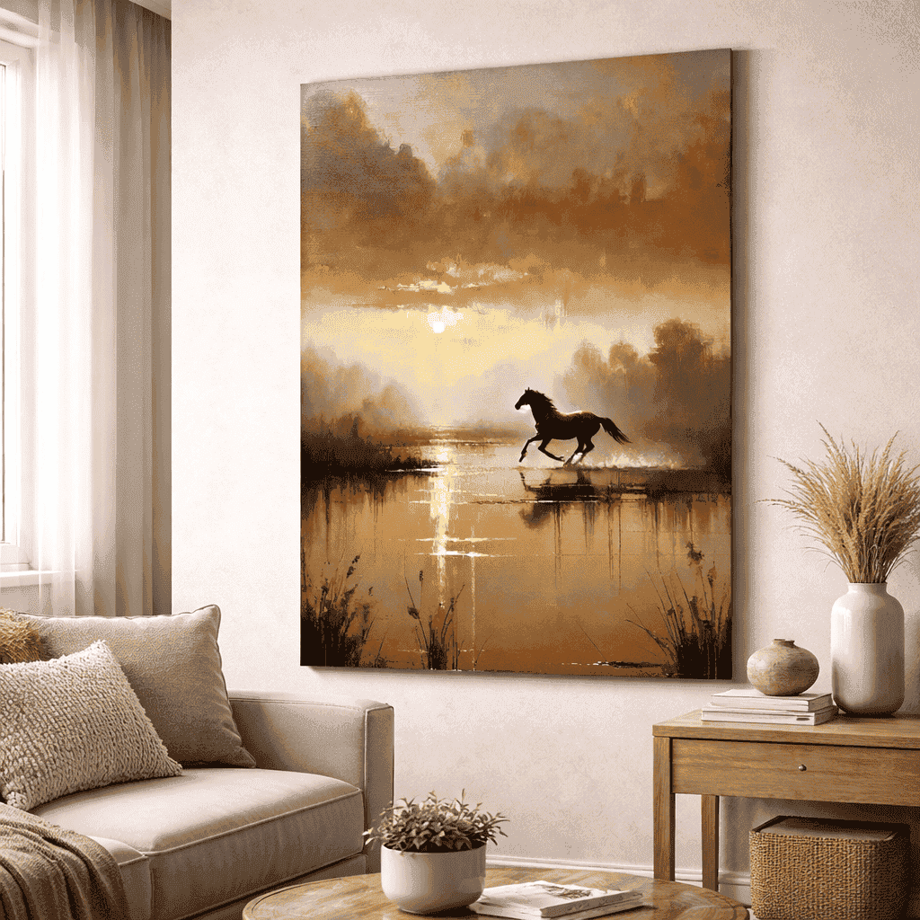 Horse | Wildlife Artwork | Nature Wall Art | A2 at XILEF Art