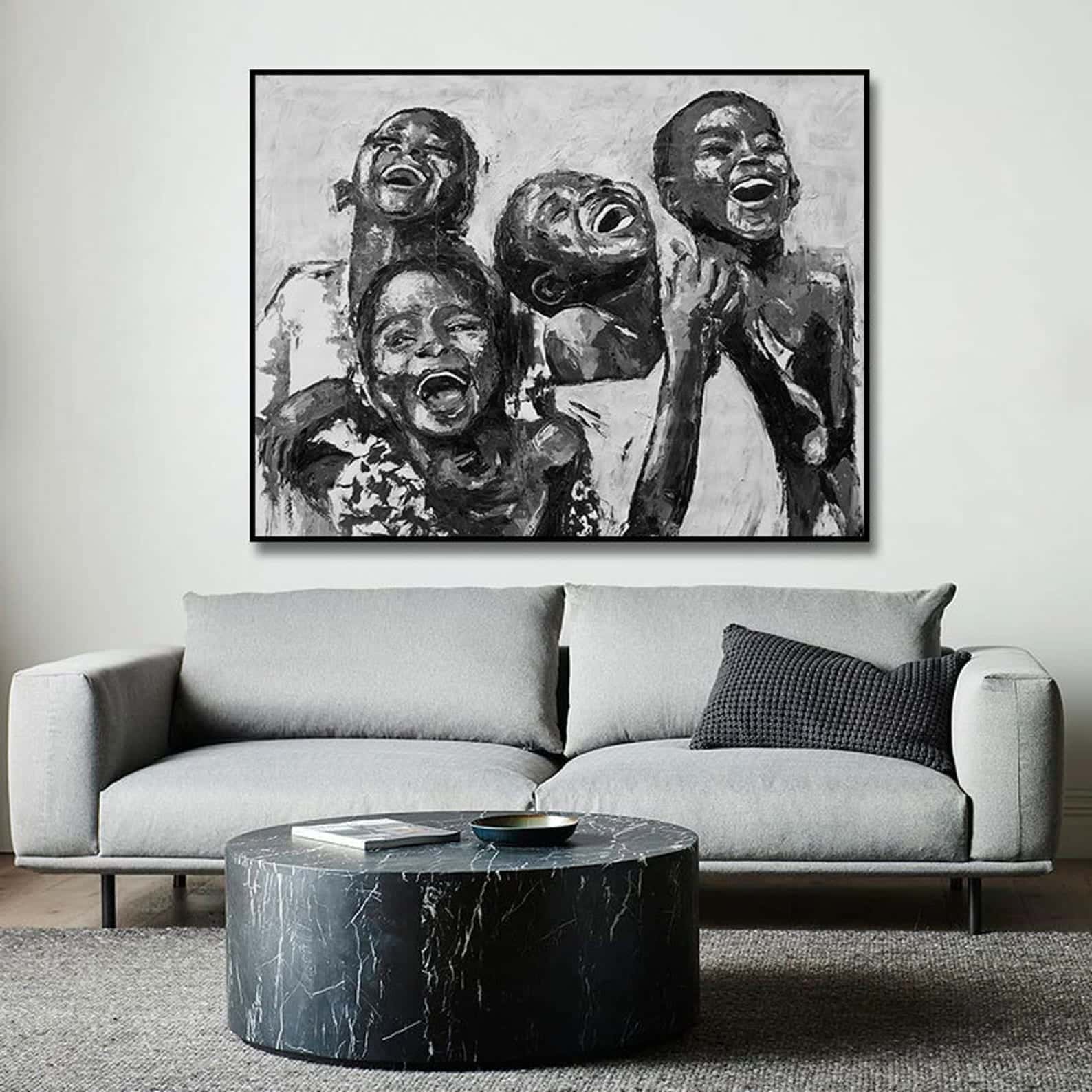 African Artwork | Afrocentric Wall Art | A2 at XILEF Art