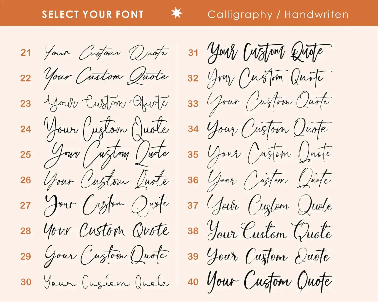 Get Customized Text Artwork, Your Own Special Quote | Any Font, Size, Color & Layout at XILEF Art