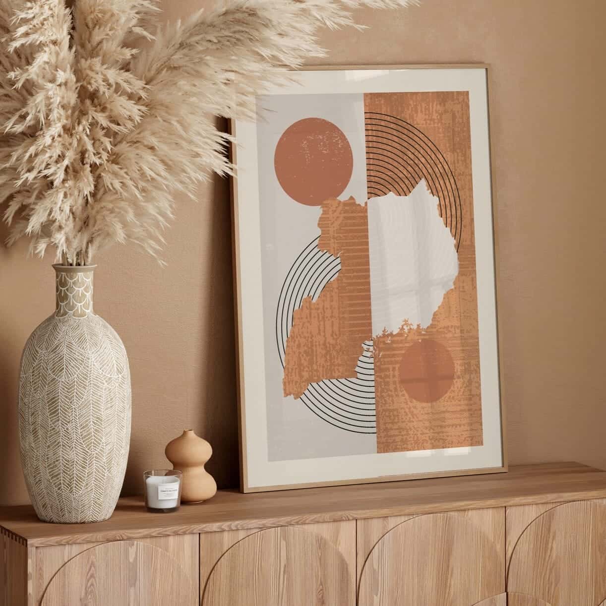 Map of Uganda Artwork | Maps Wall Art | A2 at XILEF Art