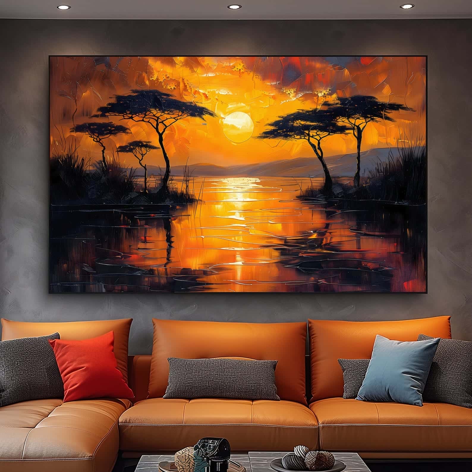 African Artwork | Afrocentric Wall Art | A2 at XILEF Art