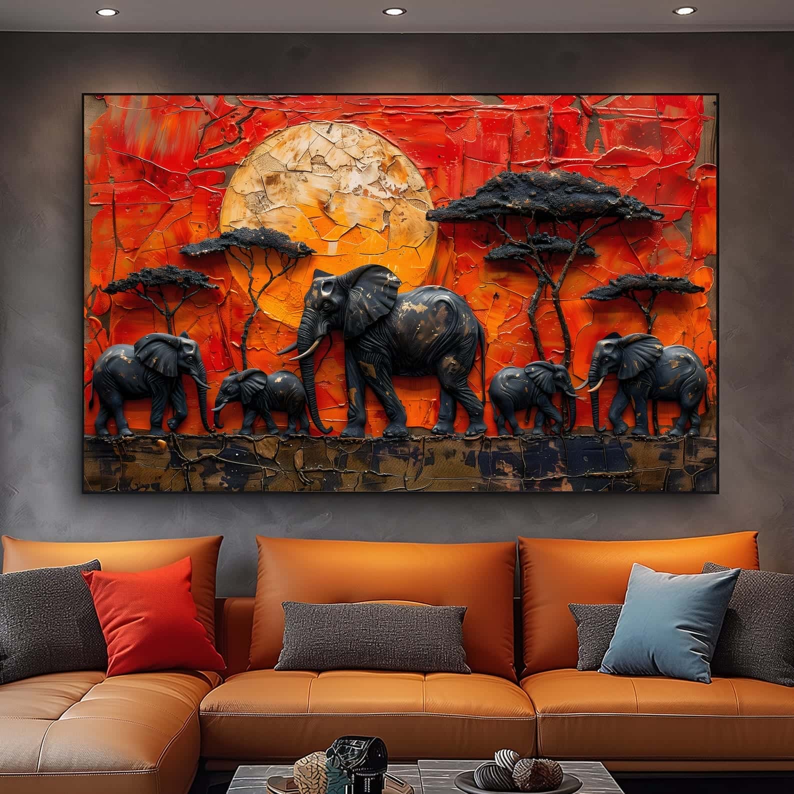 African Artwork | Afrocentric Wall Art | A2 at XILEF Art