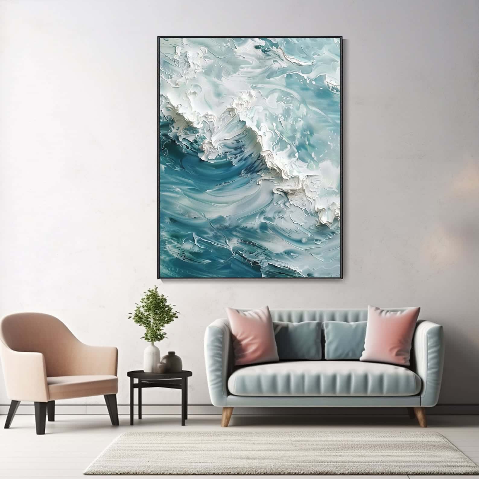 Seascape Artwork | Nature Wall Art | Single, A2 at XILEF Art
