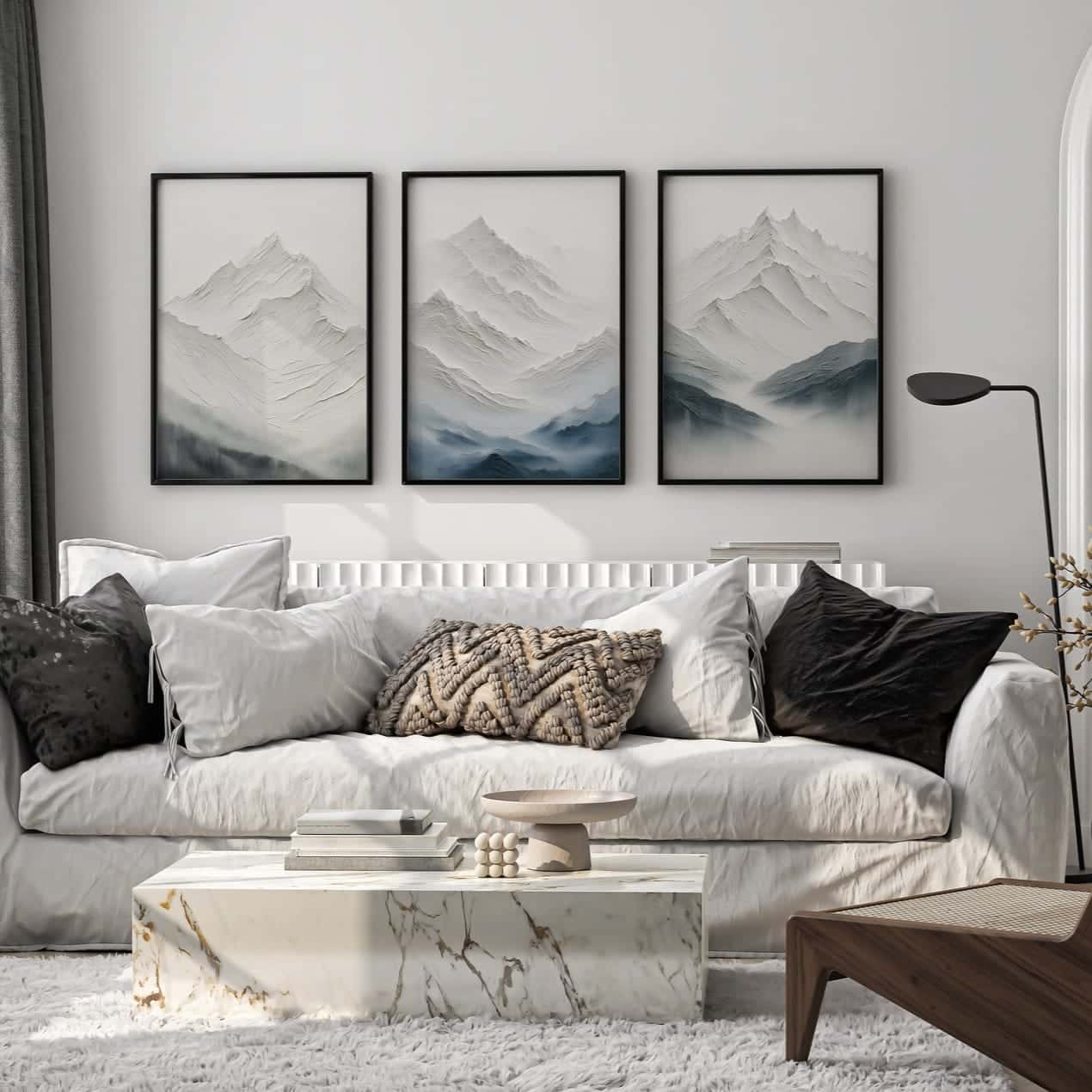 Landscape Artwork | Nature Wall Art | Trio, A2 at XILEF Art