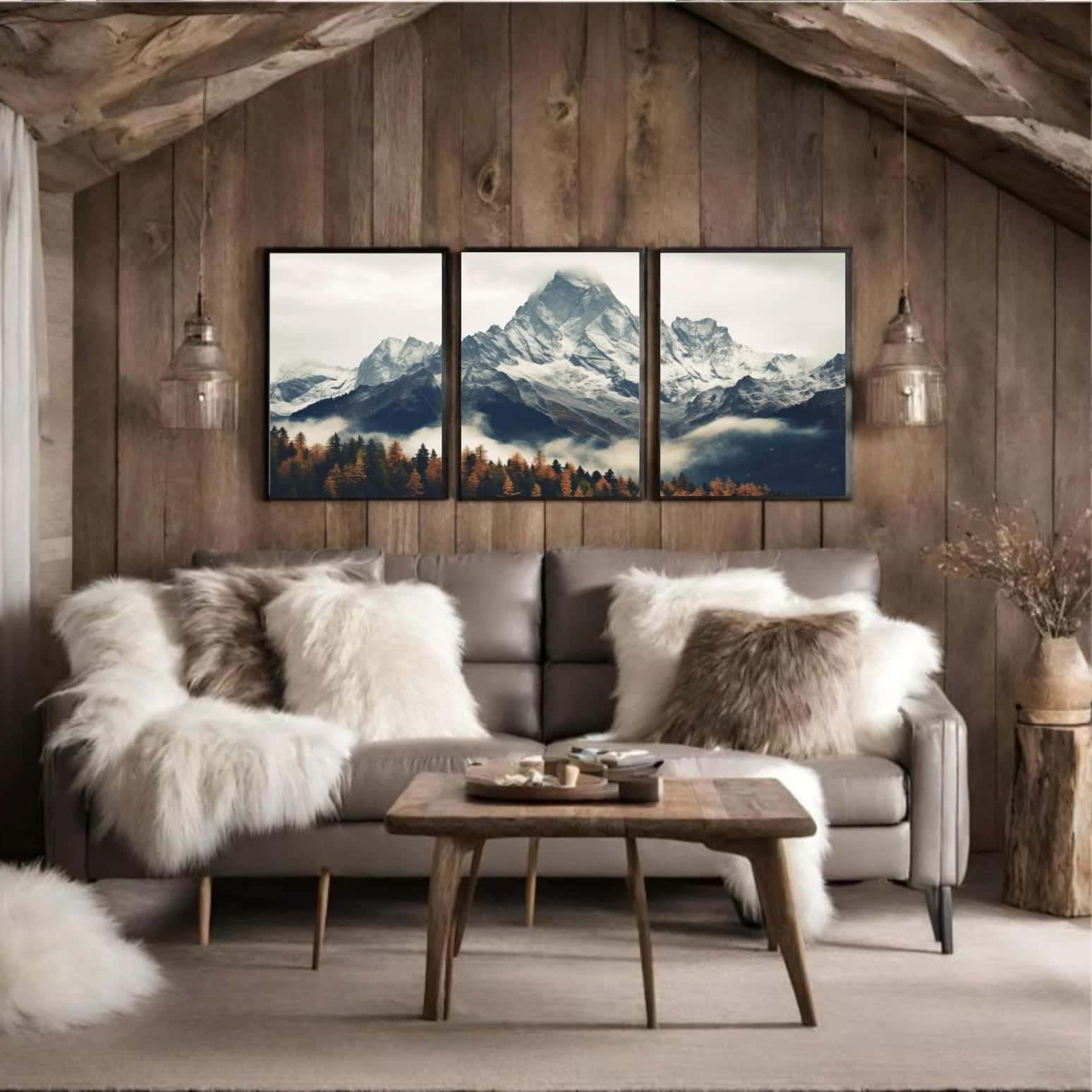 Landscape Artwork | Nature Wall Art | Trio, A2 at XILEF Art