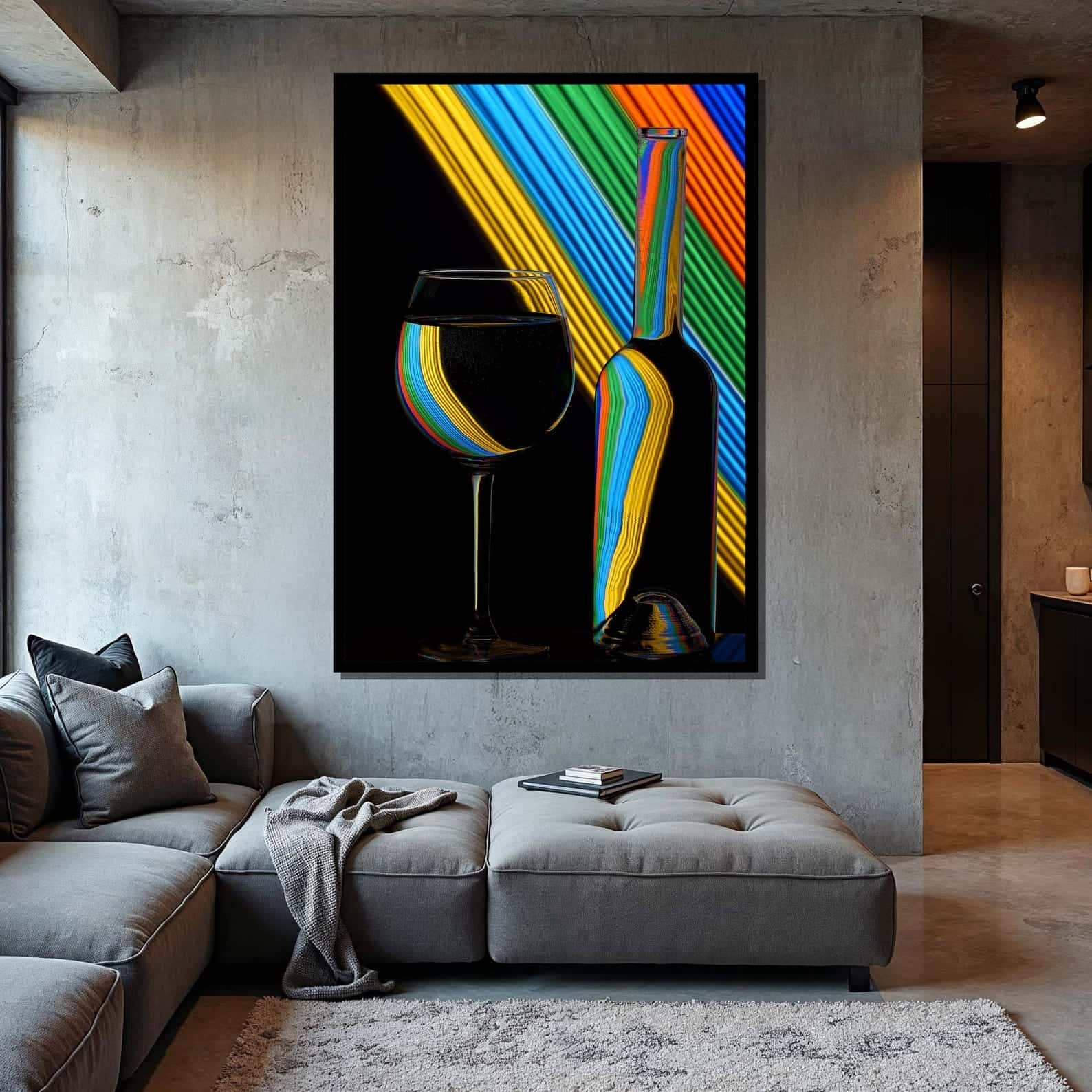 Kitchen or Dining Artwork |  Home Wall Art | Single, A2 at XILEF Art