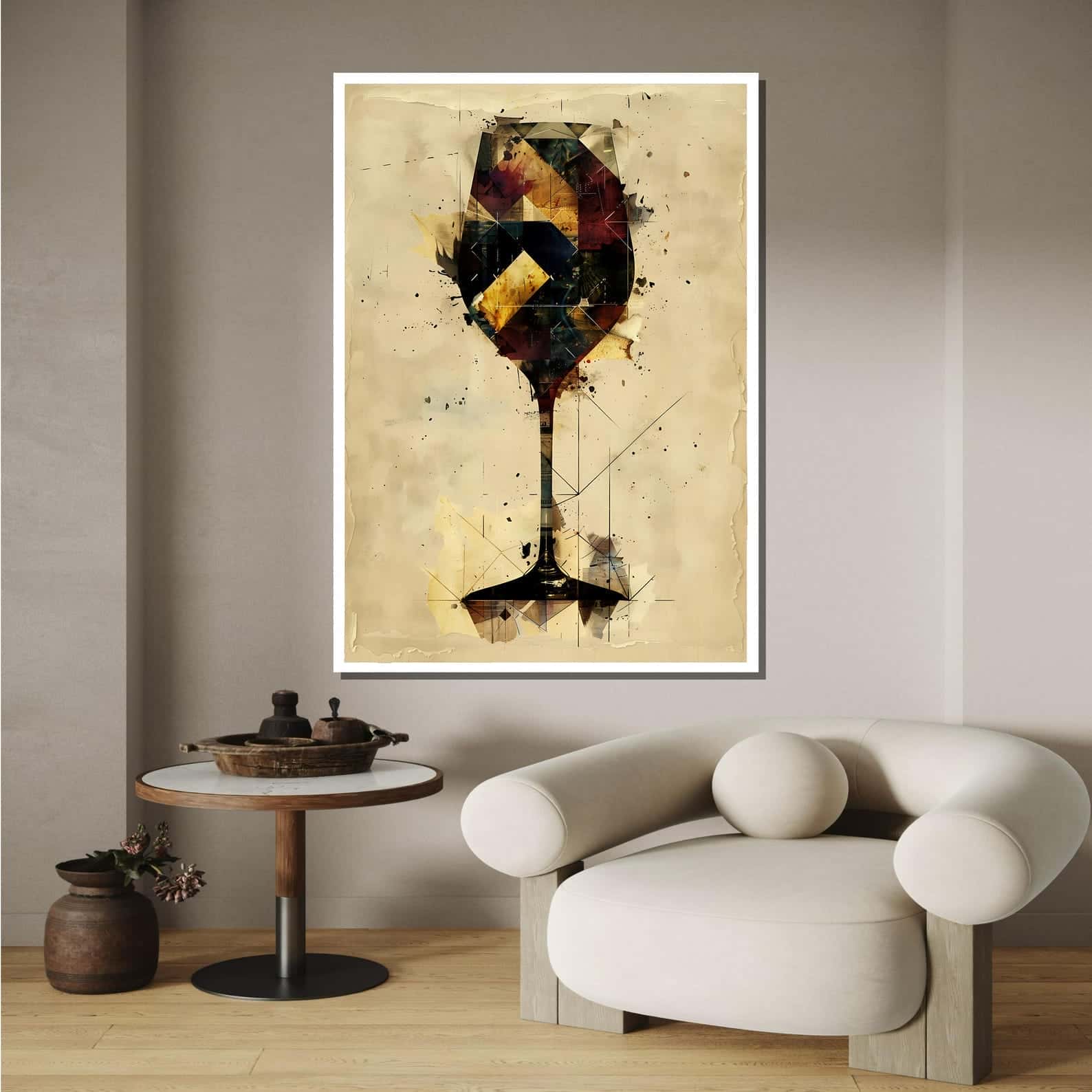Kitchen or Dining Artwork |  Home Wall Art | Single, A2 at XILEF Art