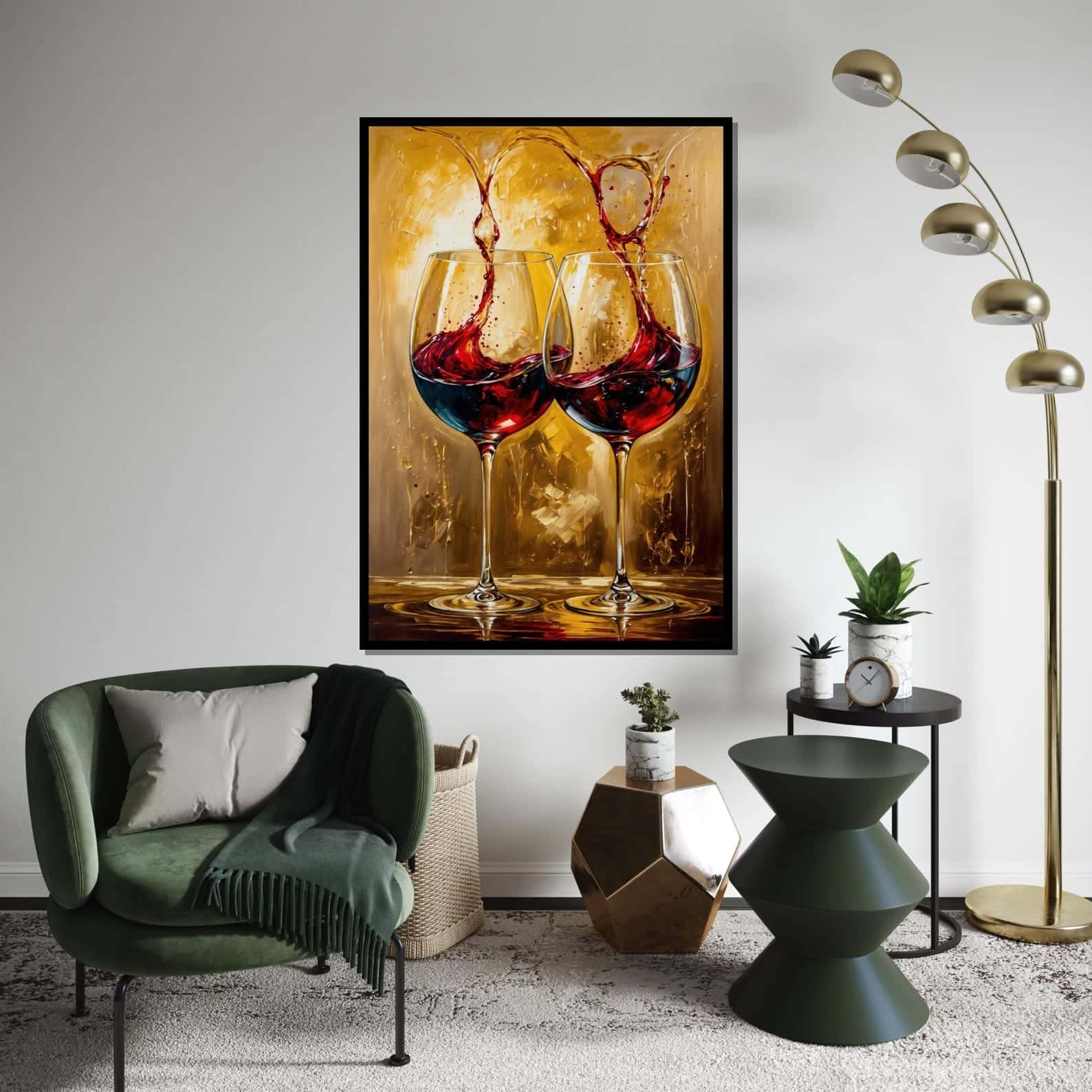 Kitchen or Dining Artwork |  Home Wall Art | Single, A2 at XILEF Art