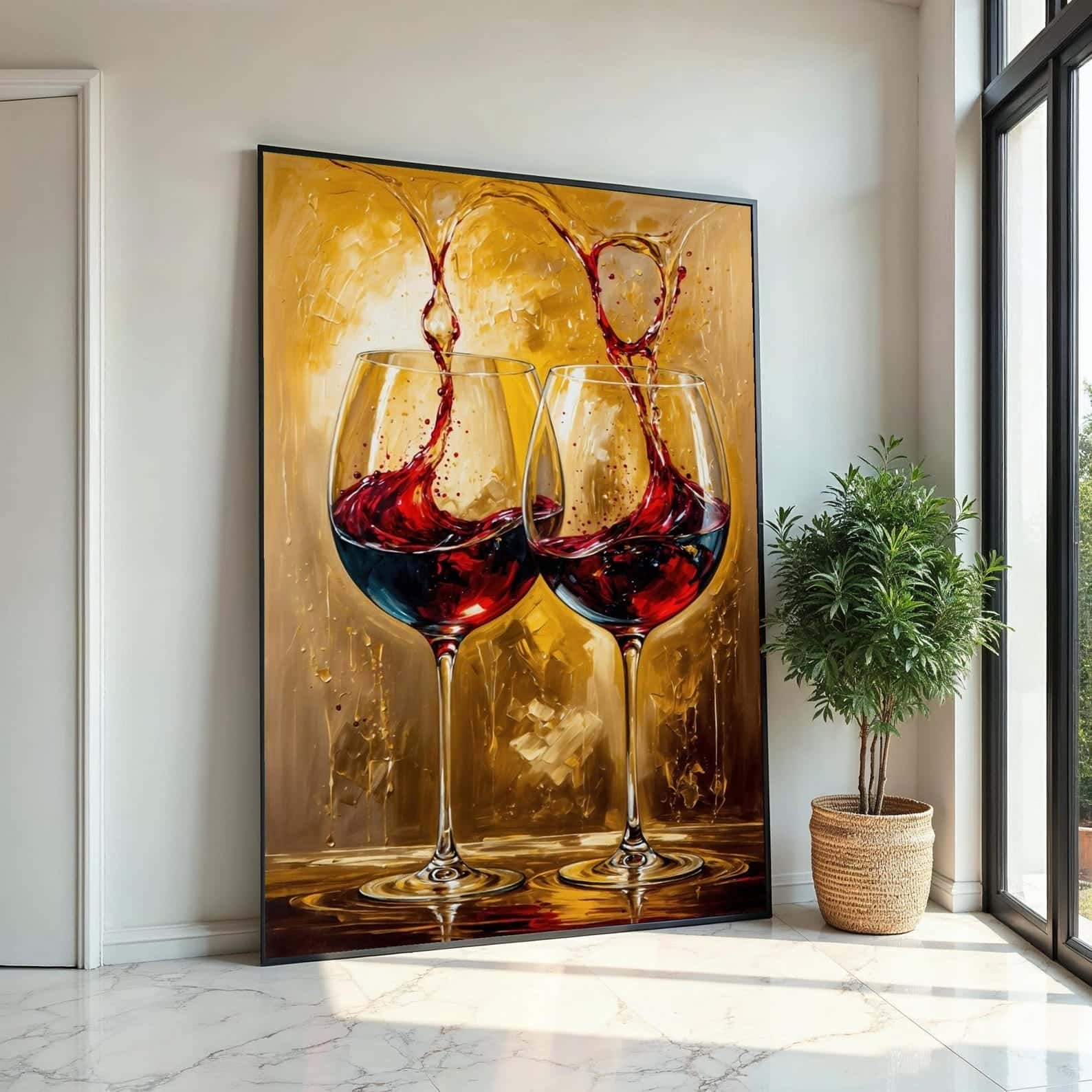 Kitchen or Dining Artwork |  Home Wall Art | Single, A2 at XILEF Art