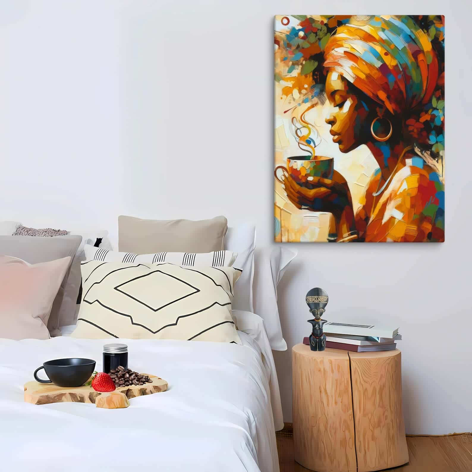 African Artwork | Afrocentric Wall Art | A2 at XILEF Art