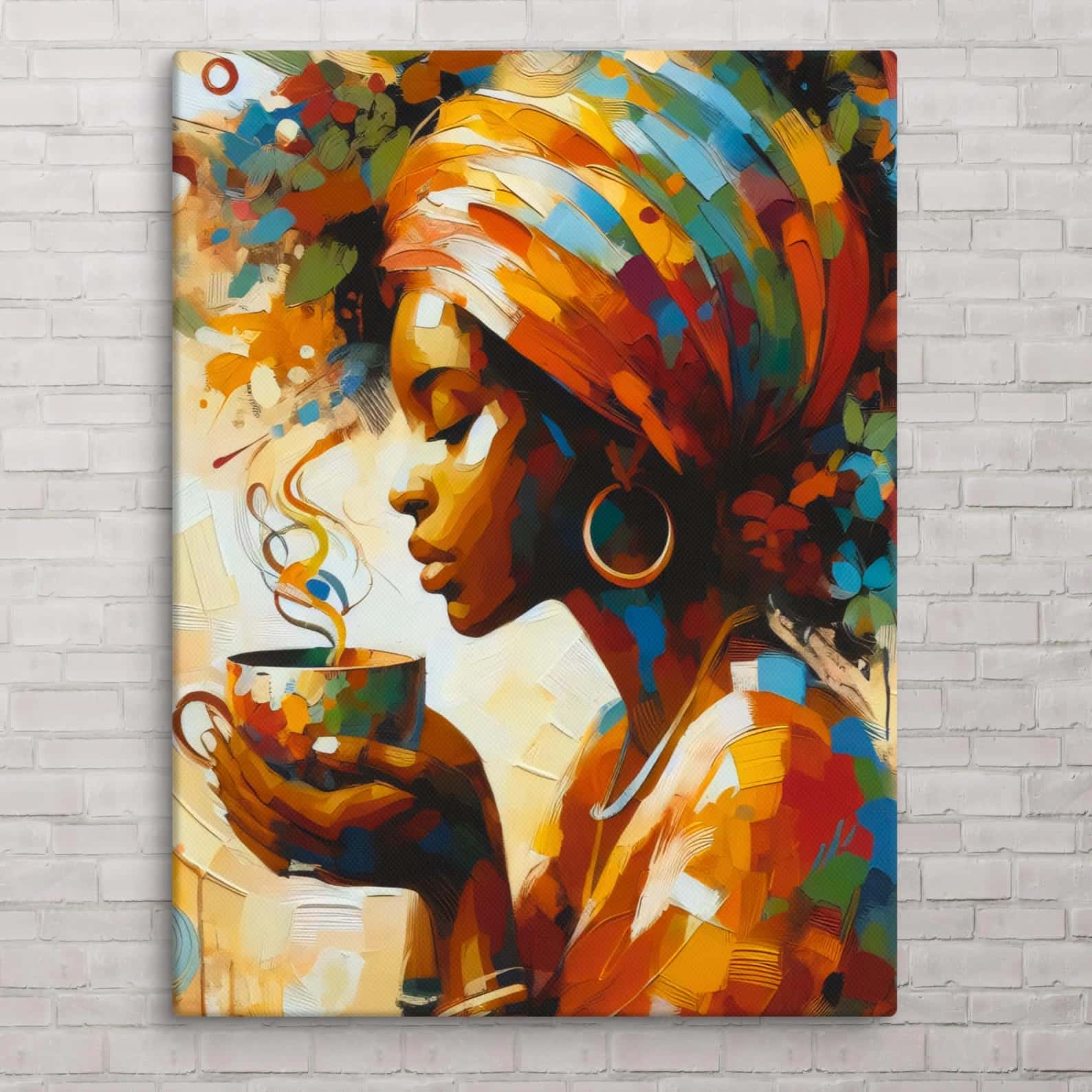 African Artwork | Afrocentric Wall Art | A2 at XILEF Art