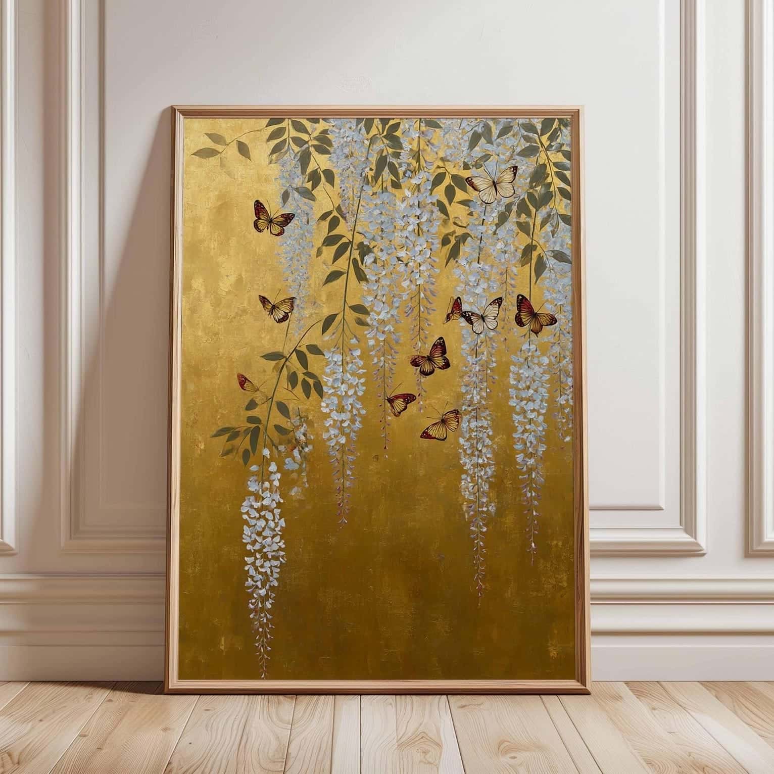Flowers Artwork | Floral Nature Wall Art | Single, A2 at XILEF Art