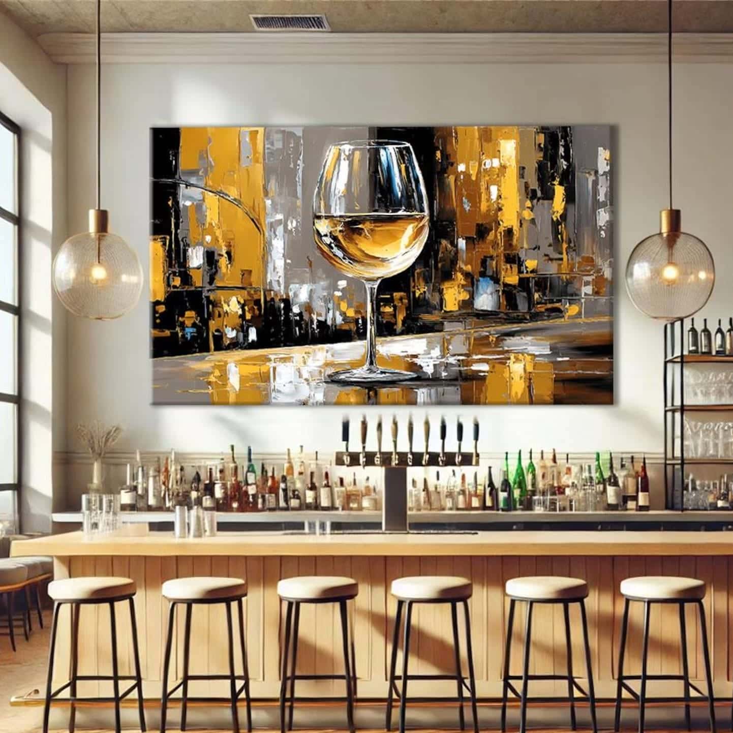 Kitchen or Dining Artwork |  Home Wall Art | Single, A2 at XILEF Art