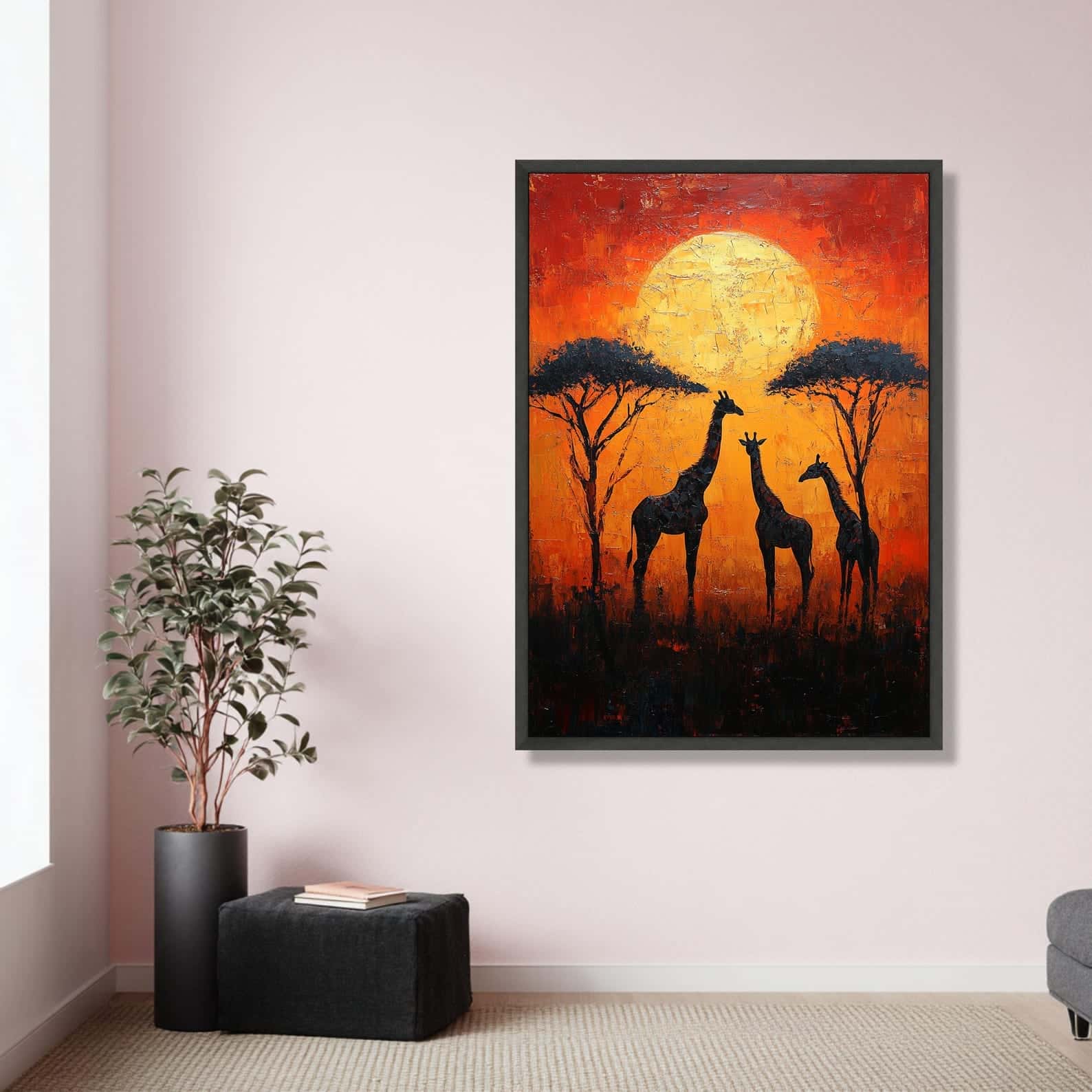 African Artwork | Afrocentric Wall Art | A2 at XILEF Art