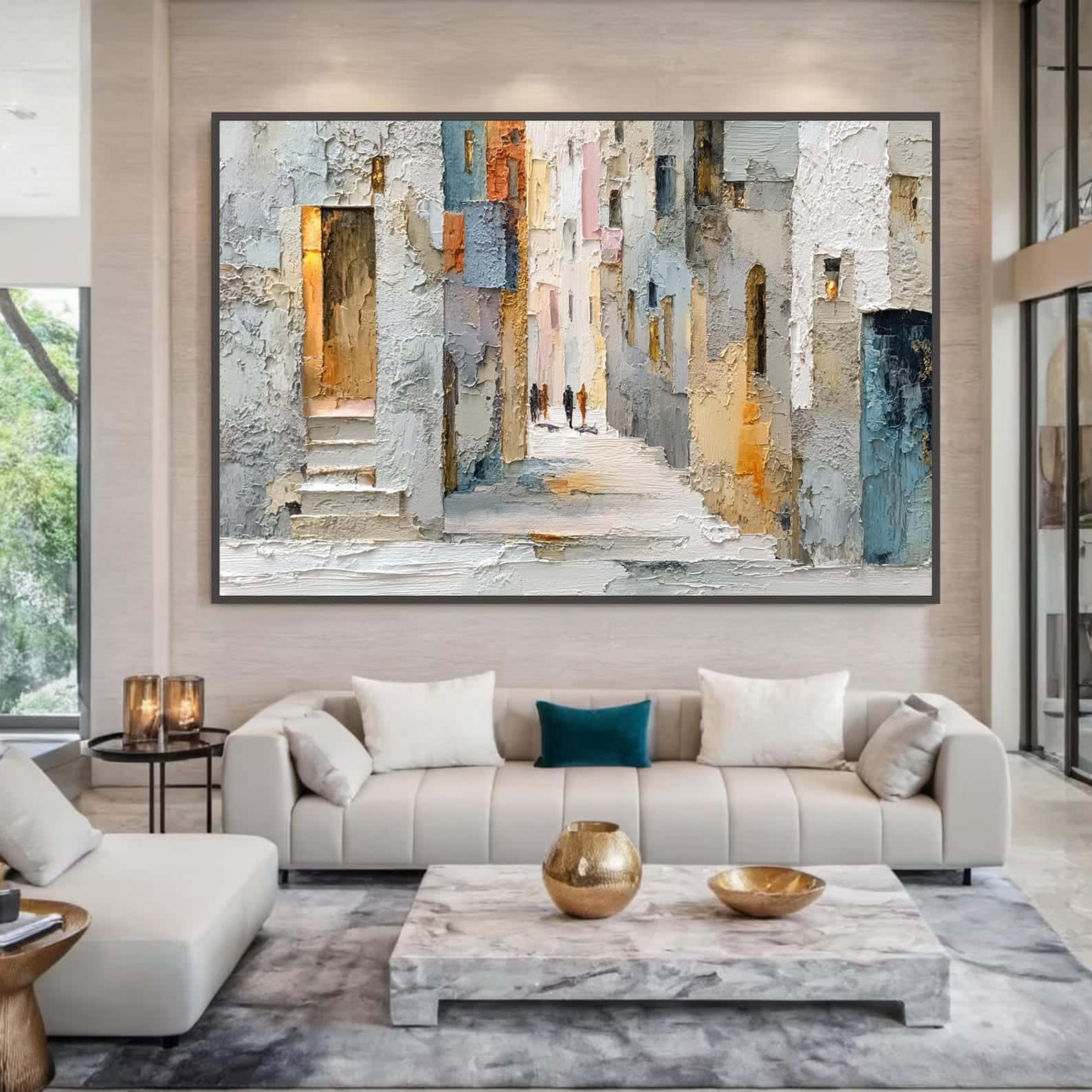 Abstract Artwork | Modern Wall Art Style | Single, A2 at XILEF Art
