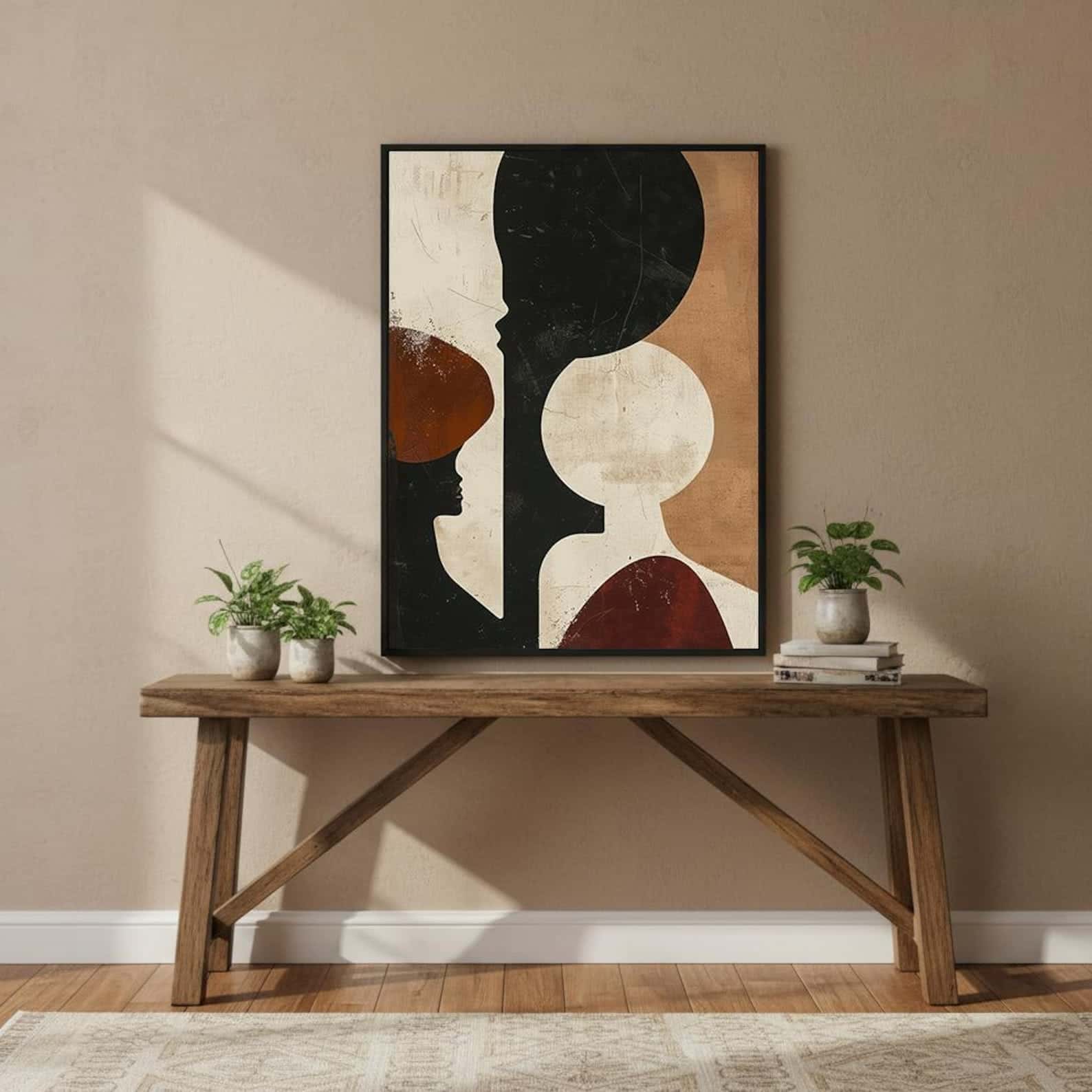 African Artwork | Afrocentric Wall Art | A2 at XILEF Art