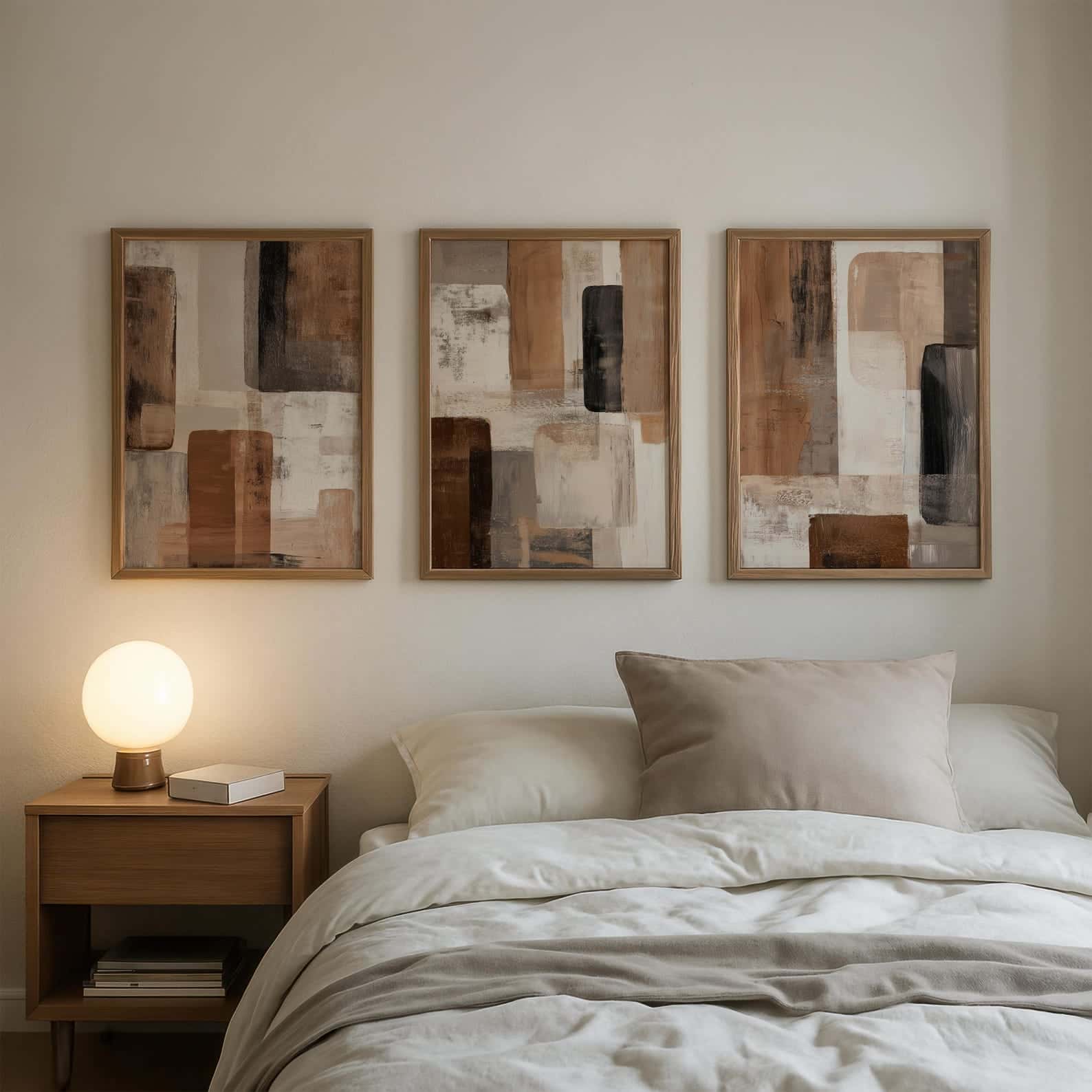 Abstract Artwork | Modern Wall Art Style | Trio, A2 at XILEF Art