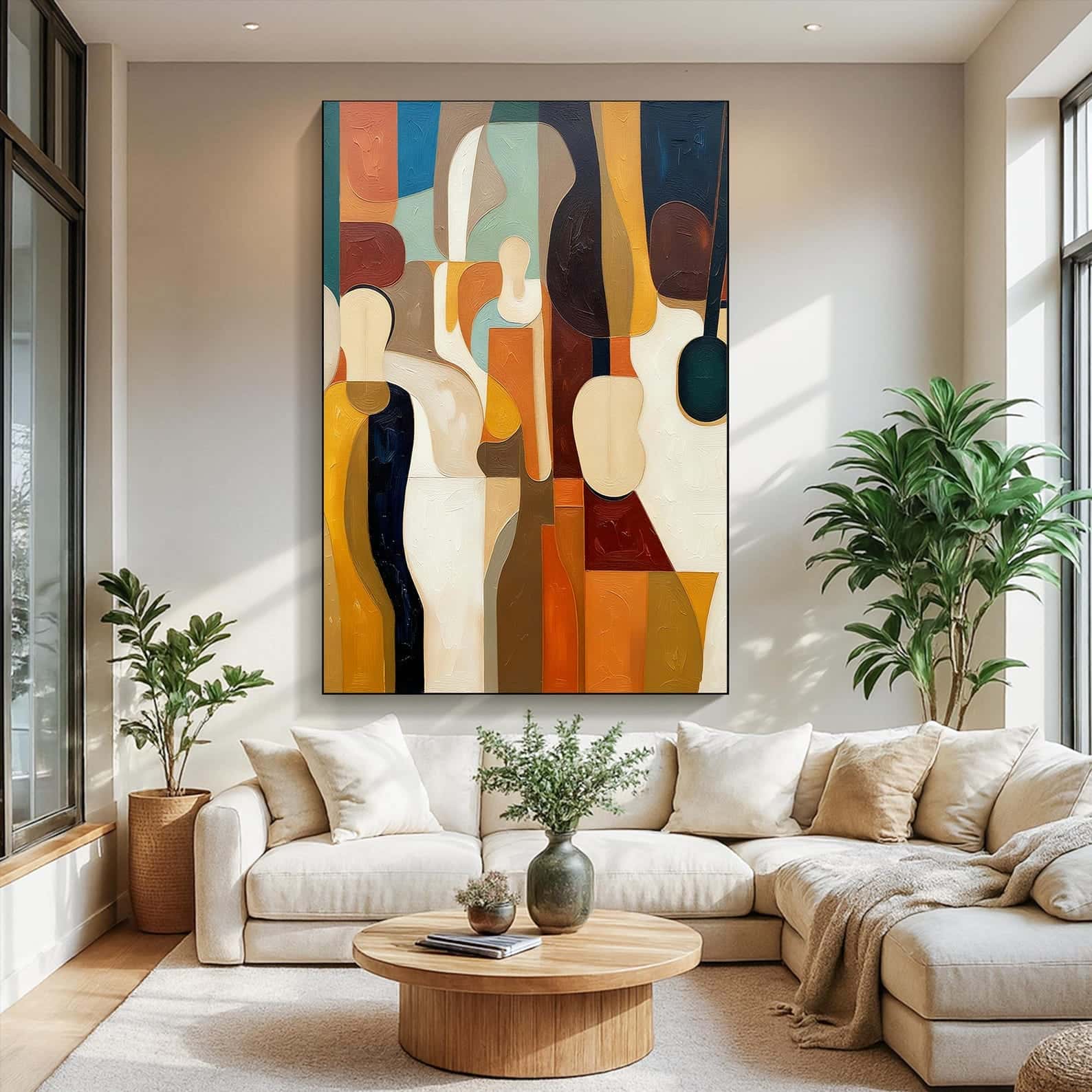 Abstract Artwork | Modern Wall Art Style | Single, A2 at XILEF Art