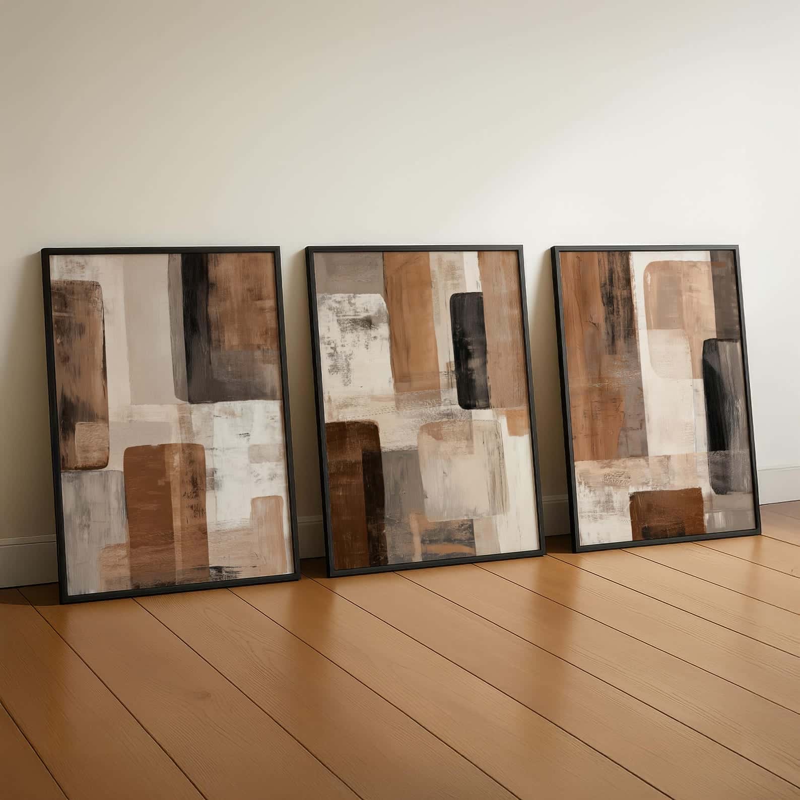 Abstract Artwork | Modern Wall Art Style | Trio, A2 at XILEF Art