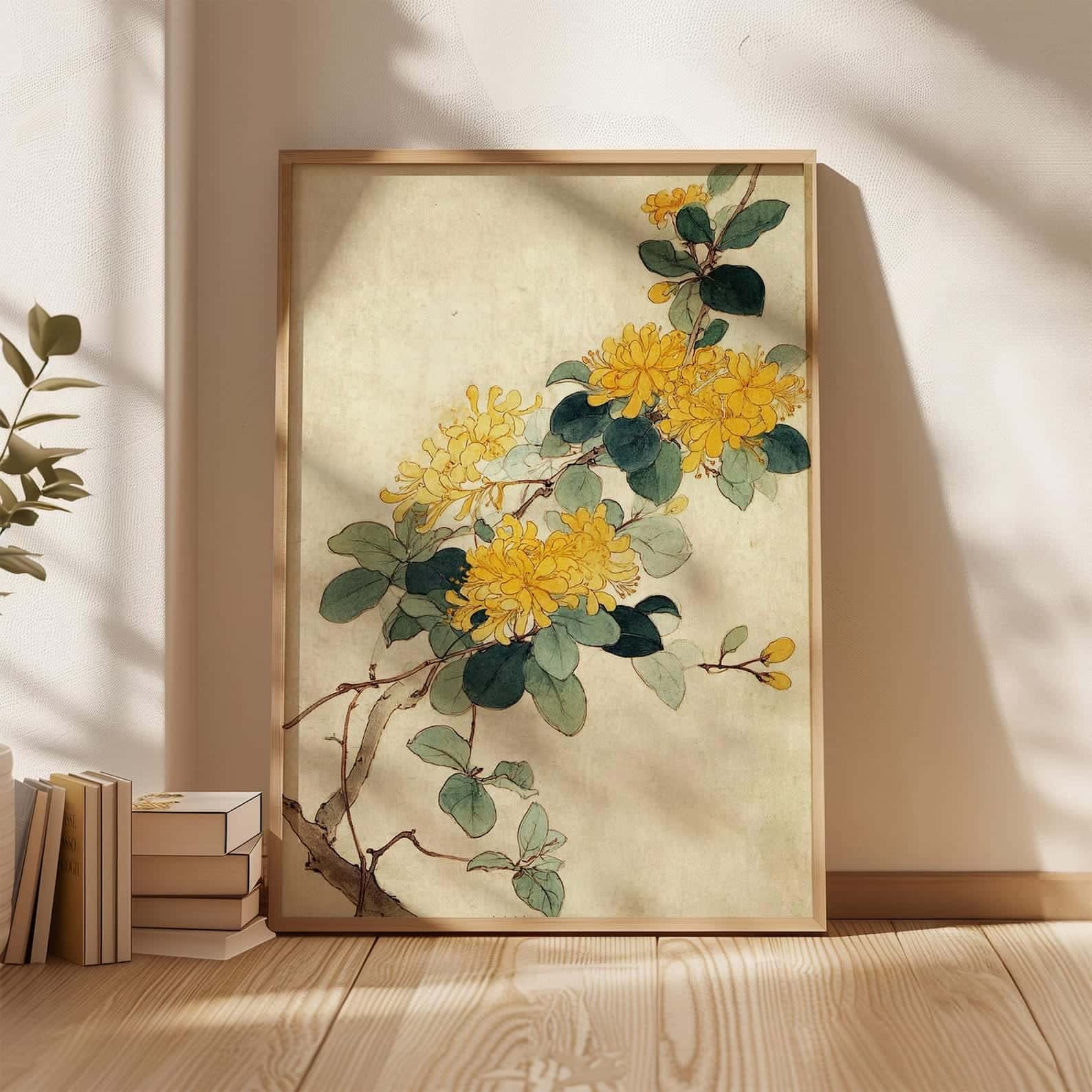 Flowers Artwork | Floral Nature Wall Art | Single, A2 at XILEF Art