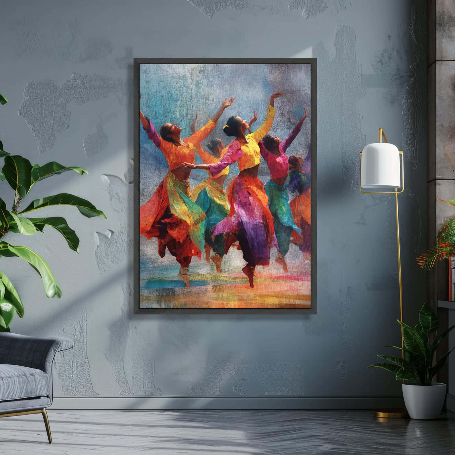 African Artwork | Afrocentric Wall Art | A2 at XILEF Art