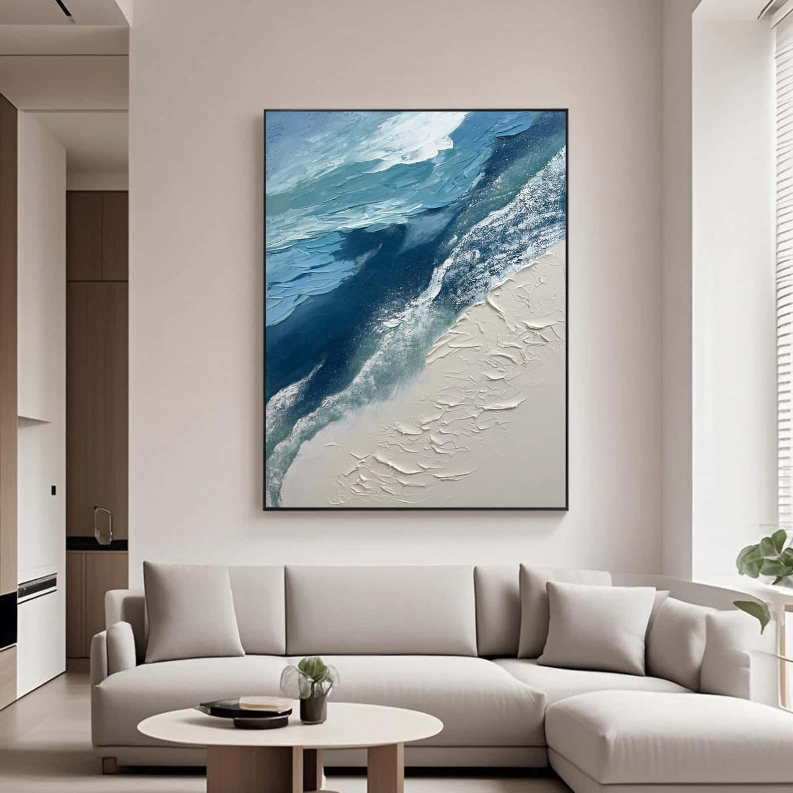 Seascape Artwork | Nature Wall Art | Single, A2 at XILEF Art