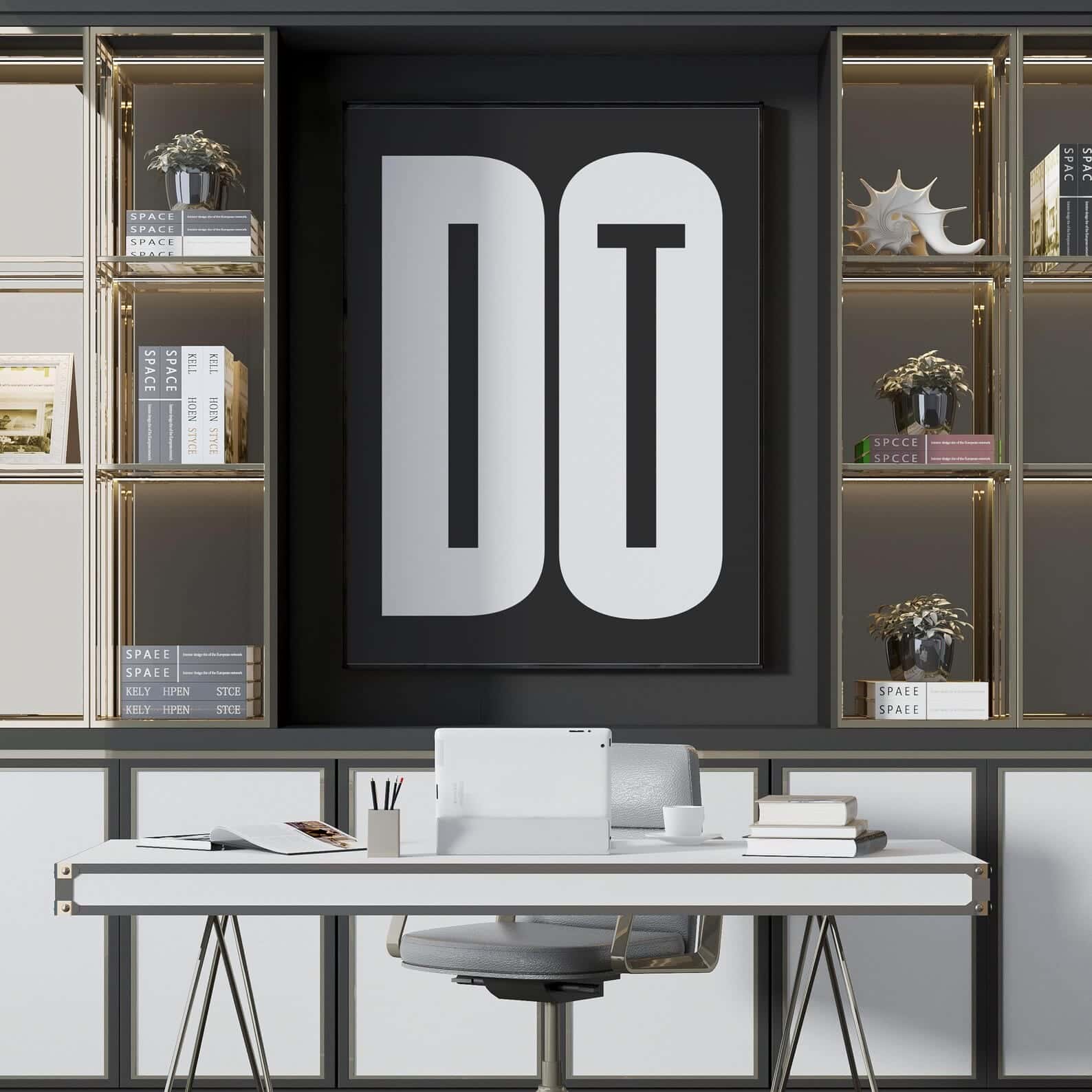 Do It Artwork | Inspirational Wall Art | Single, A2 at XILEF Art