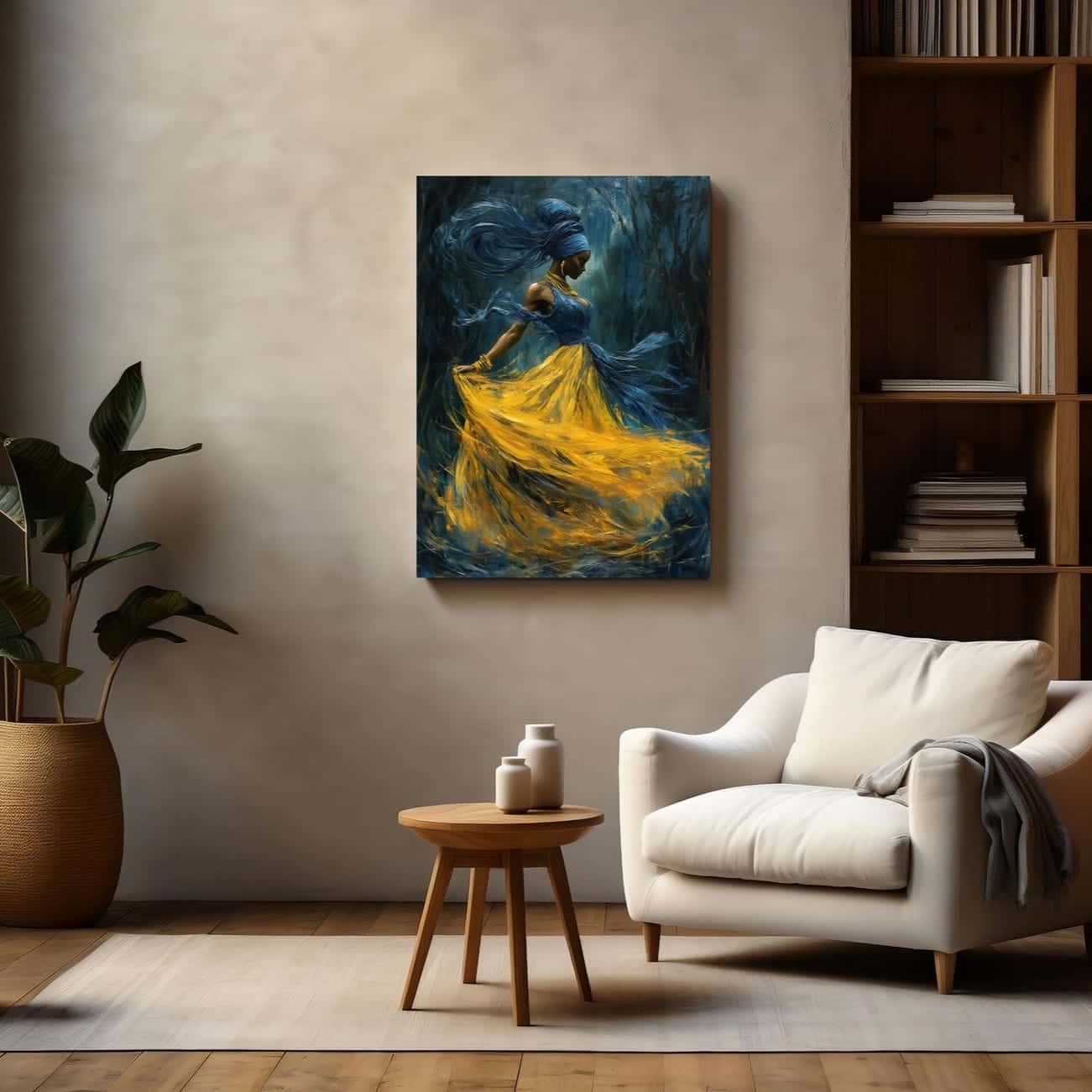 African Artwork | Afrocentric Wall Art | A2 at XILEF Art