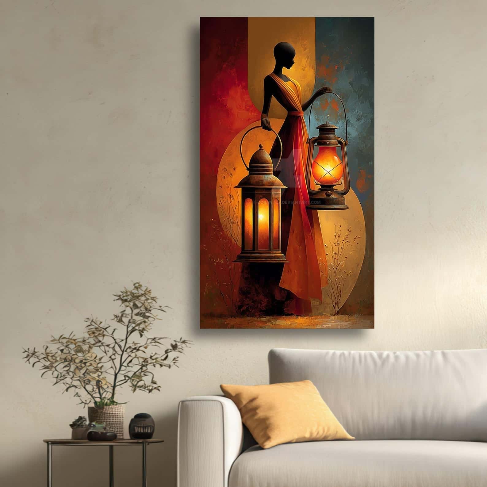 African Artwork | Afrocentric Wall Art | A2 at XILEF Art