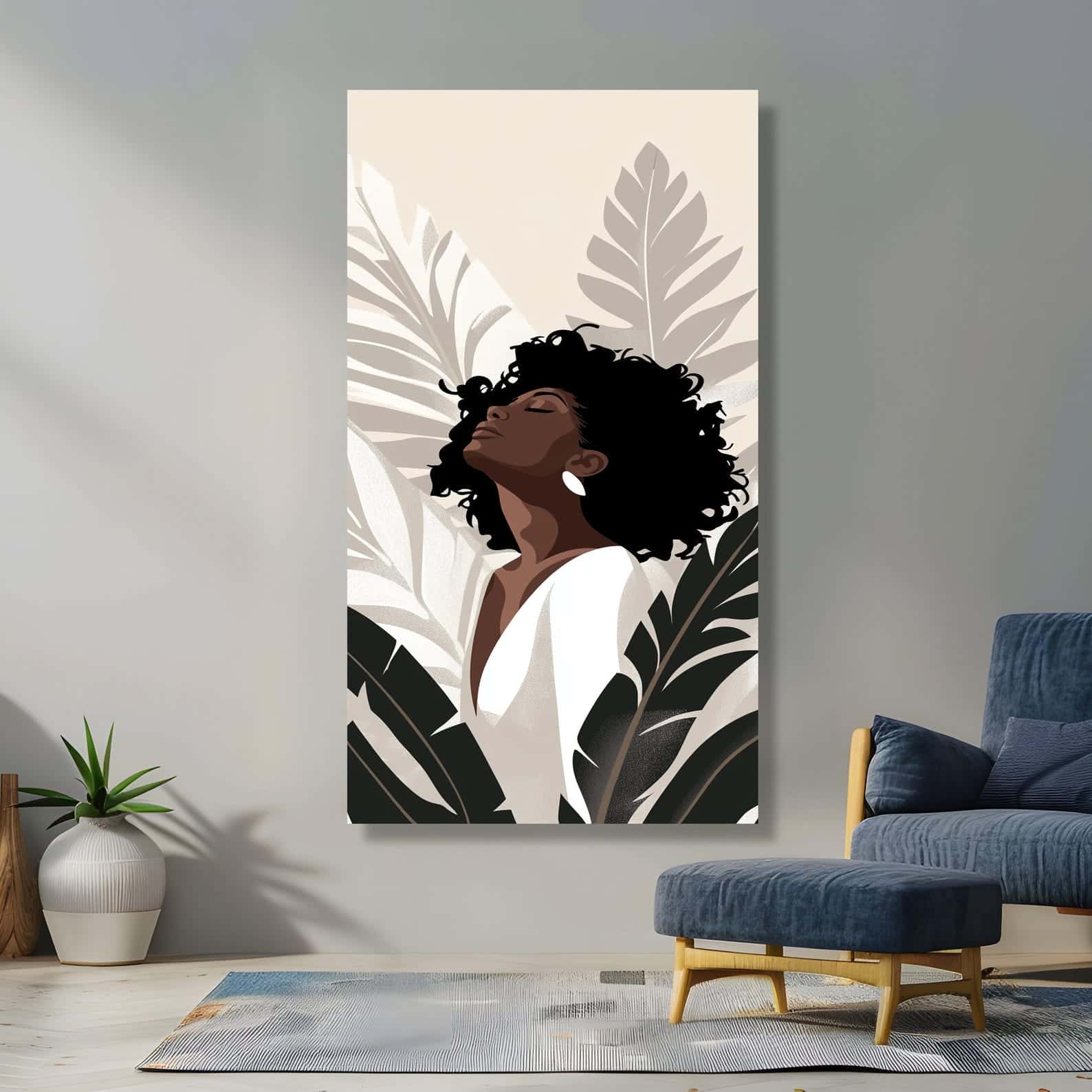 African Artwork | Afrocentric Wall Art | A2 at XILEF Art