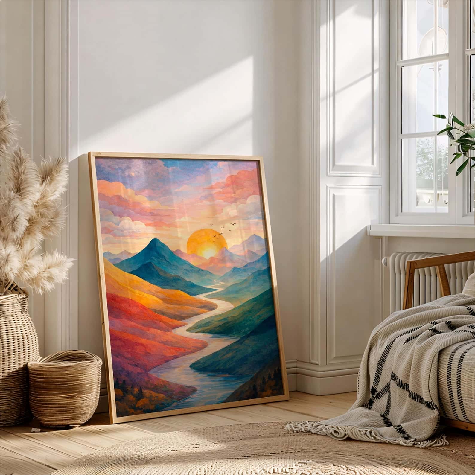 Landscape Artwork | Nature Wall Art | Single, A2 at XILEF Art