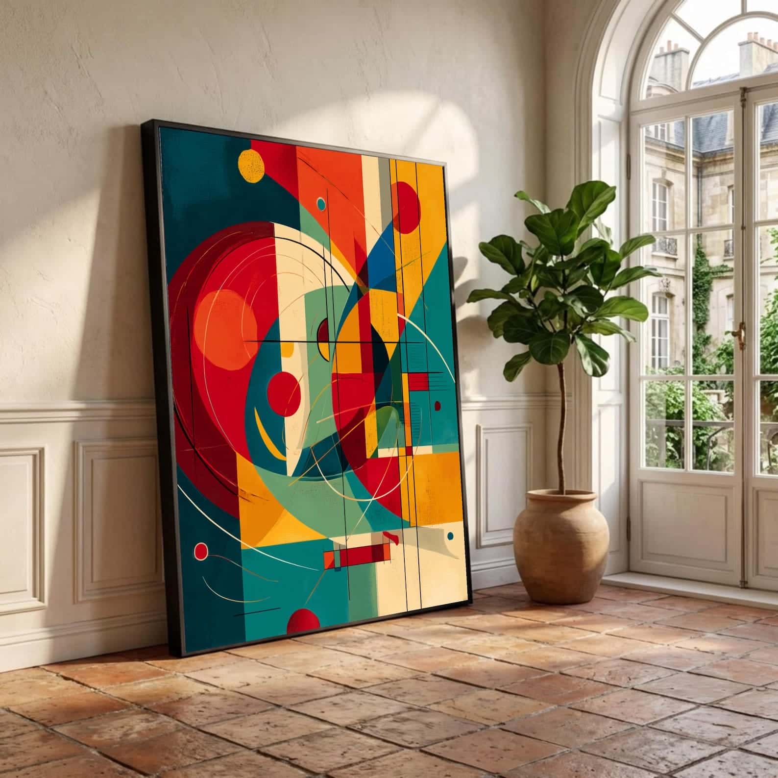 Abstract Artwork | Modern Wall Art Style | Single, A2 at XILEF Art