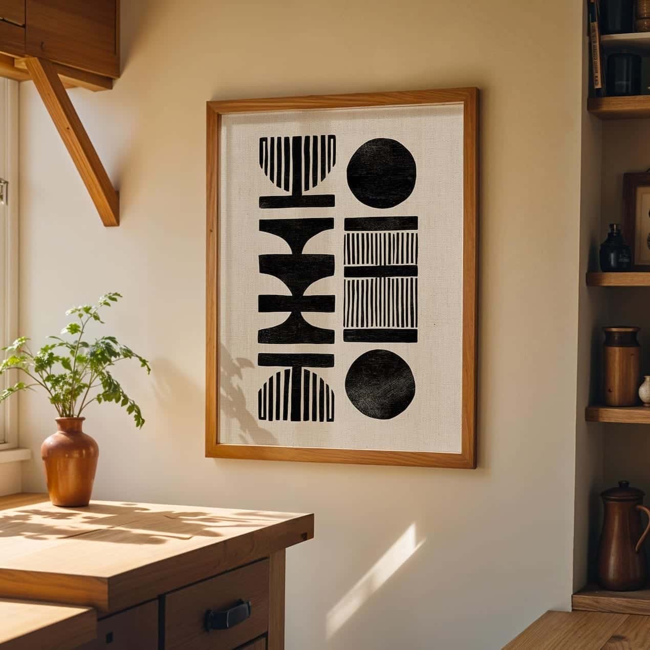 African Artwork | Afrocentric Wall Art | A2 at XILEF Art