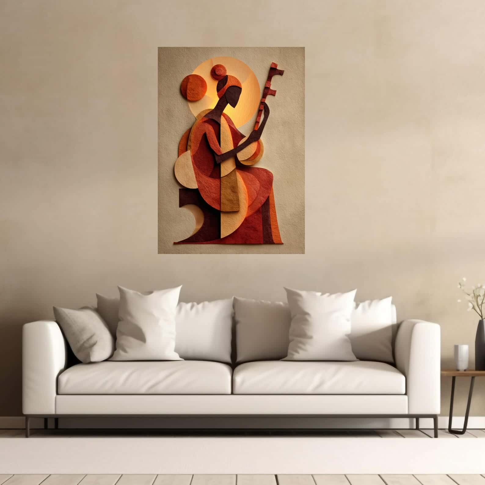 African Artwork | Afrocentric Wall Art | A2 at XILEF Art