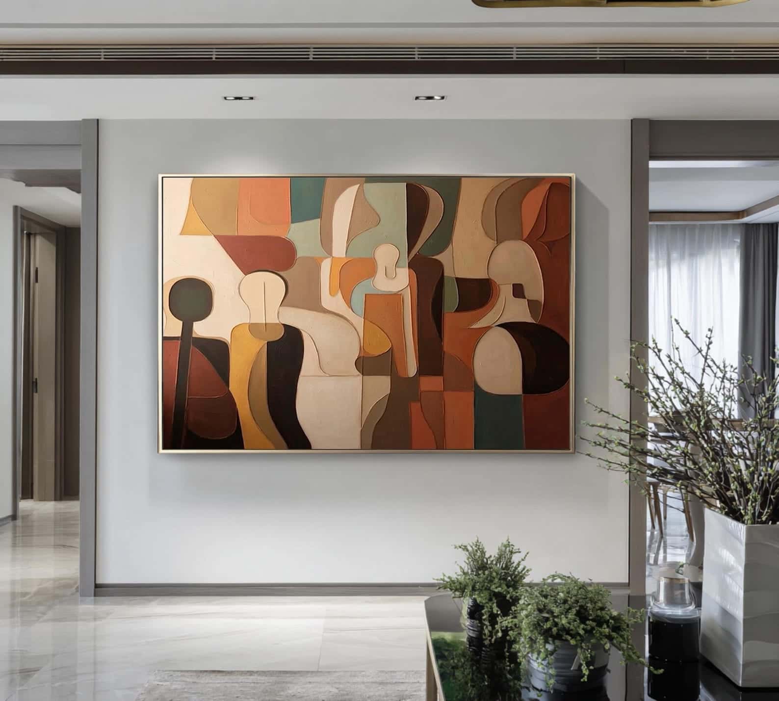 Abstract Artwork | Modern Wall Art Style | Single, A2 at XILEF Art