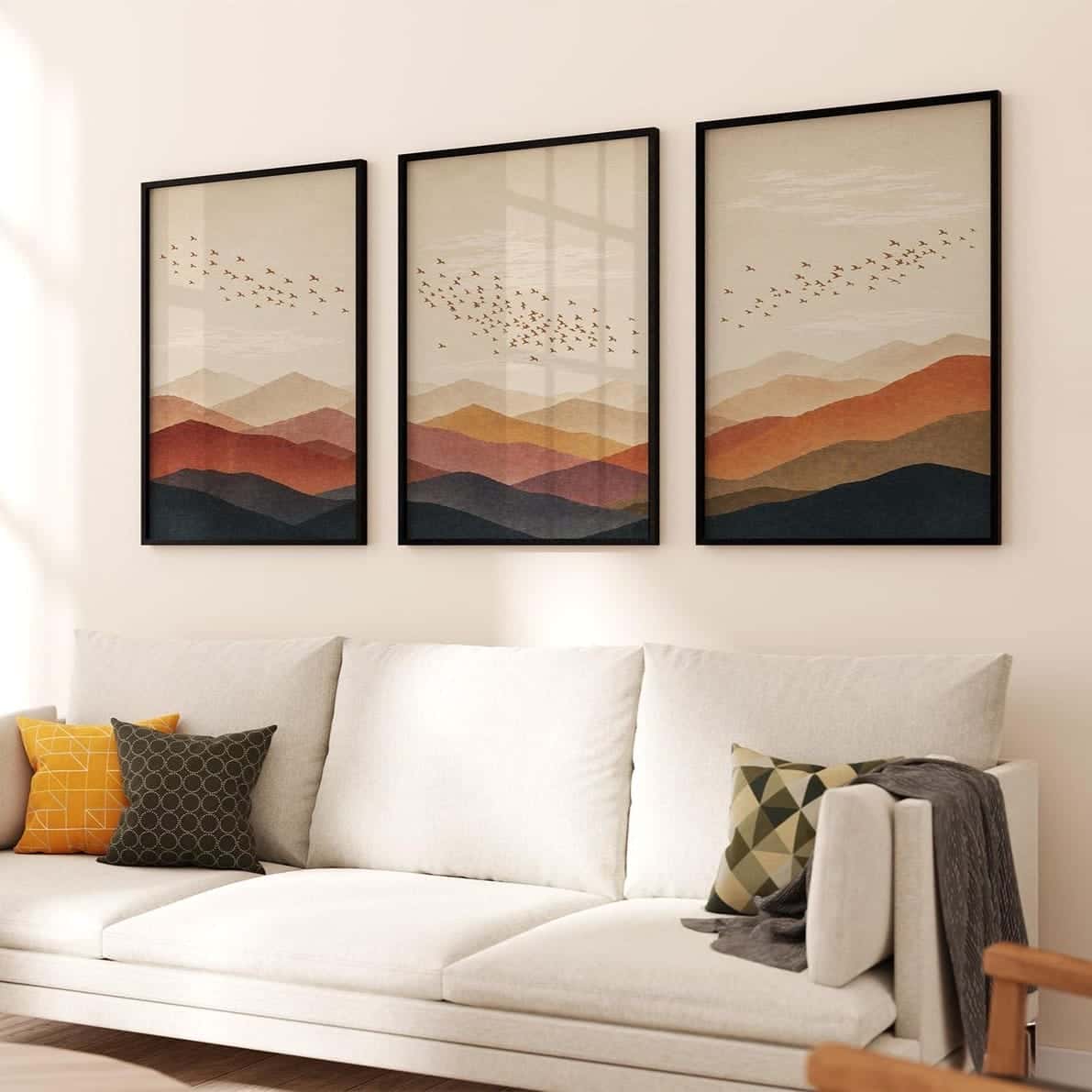 Landscape Artwork | Nature Wall Art | Trio, A2 at XILEF Art