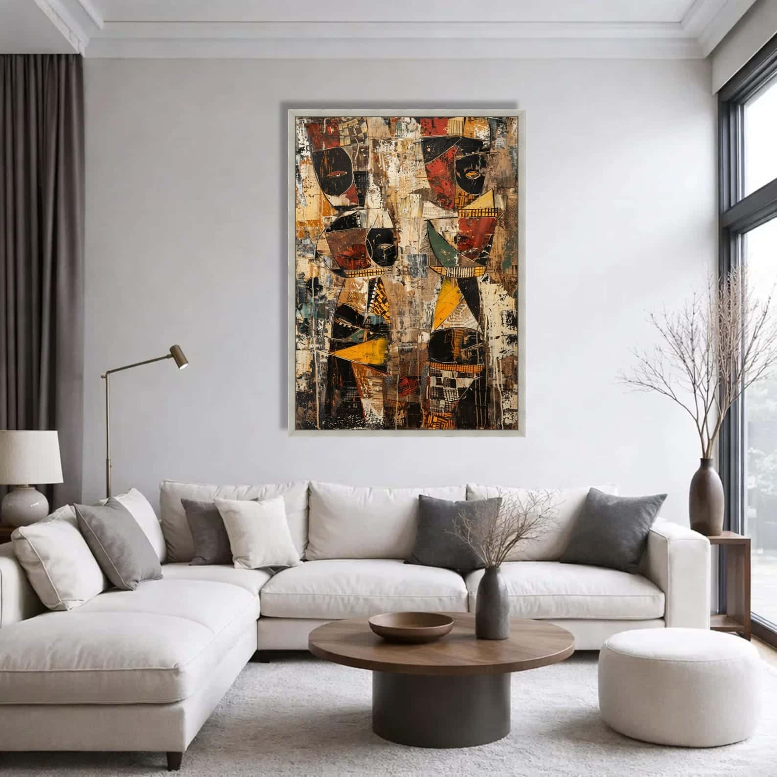 African Artwork | Afrocentric Wall Art | A2 at XILEF Art