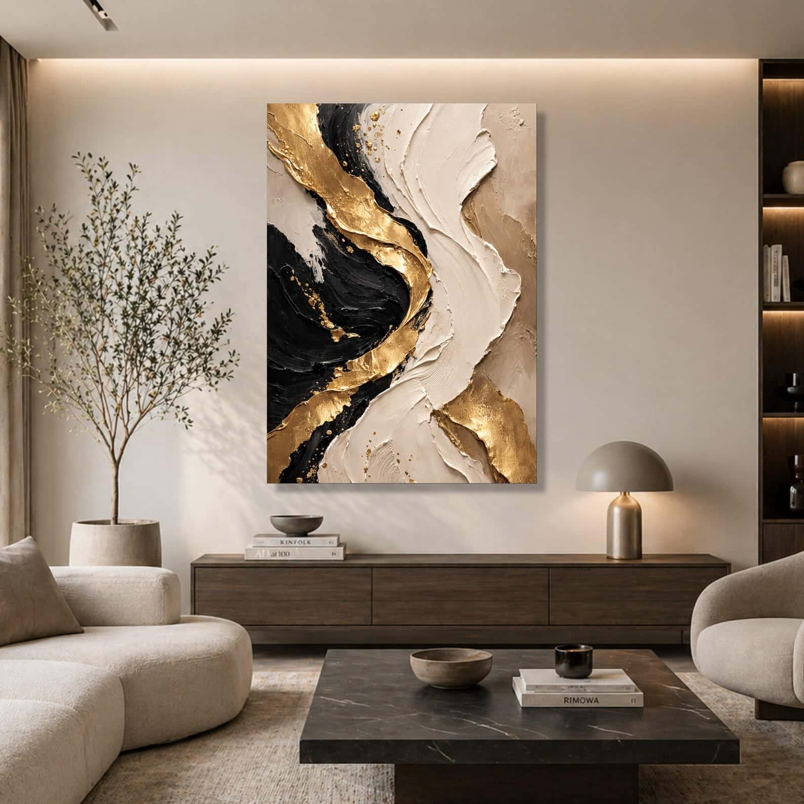 Abstract Artwork | Modern Wall Art Style | Single, A2 at XILEF Art