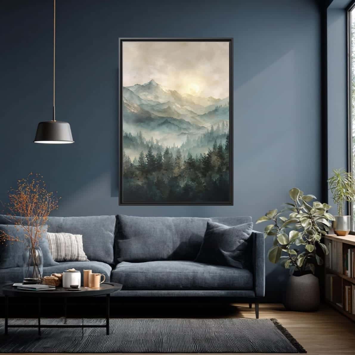Landscape Artwork | Nature Wall Art | Single, A2 at XILEF Art