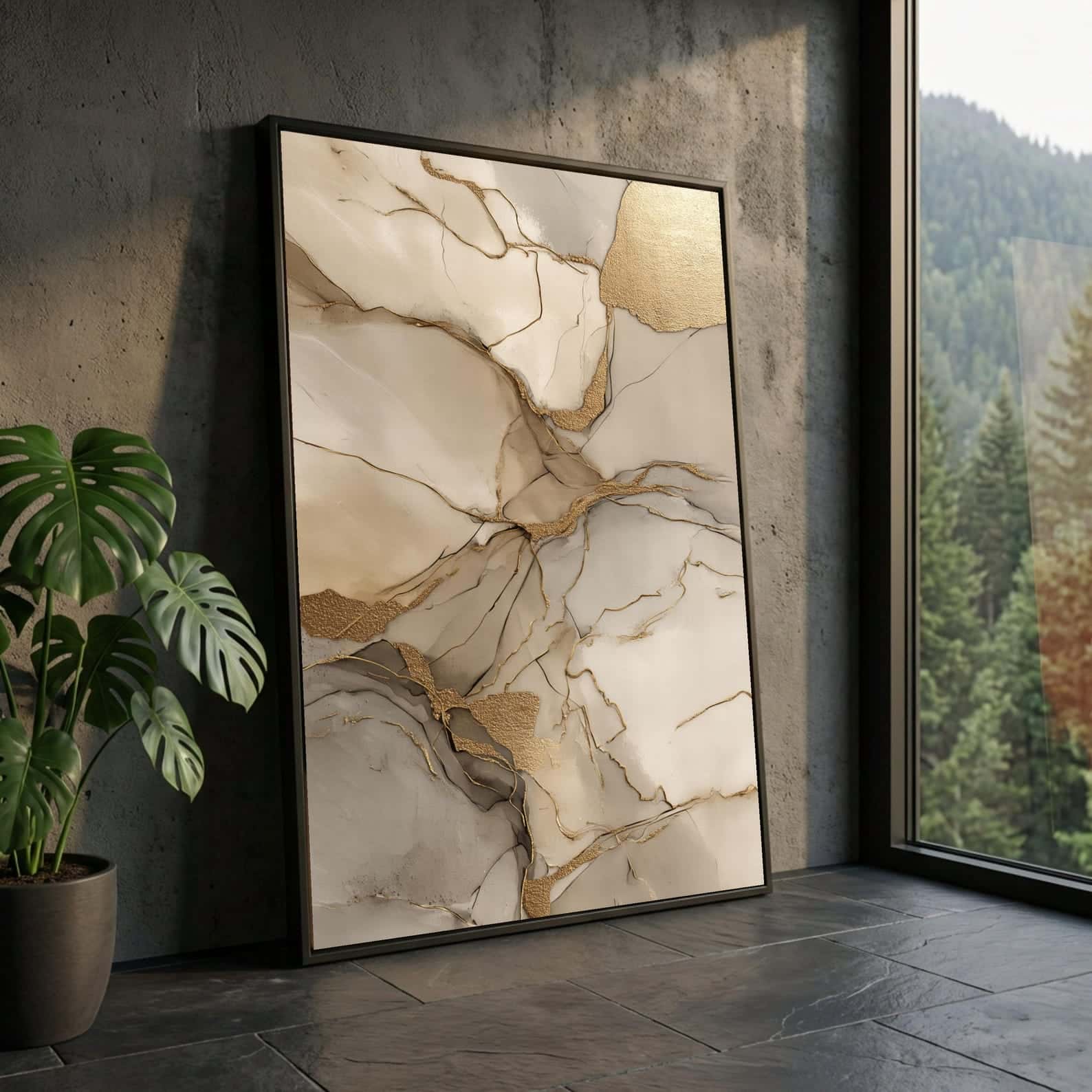 Abstract Artwork | Modern Wall Art Style | Single, A2 at XILEF Art