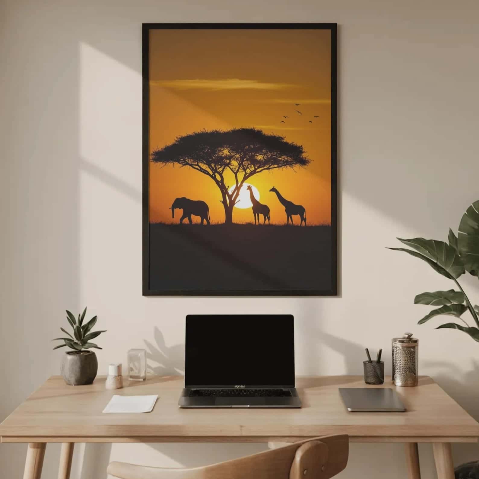 African Artwork | Afrocentric Wall Art | A2 at XILEF Art
