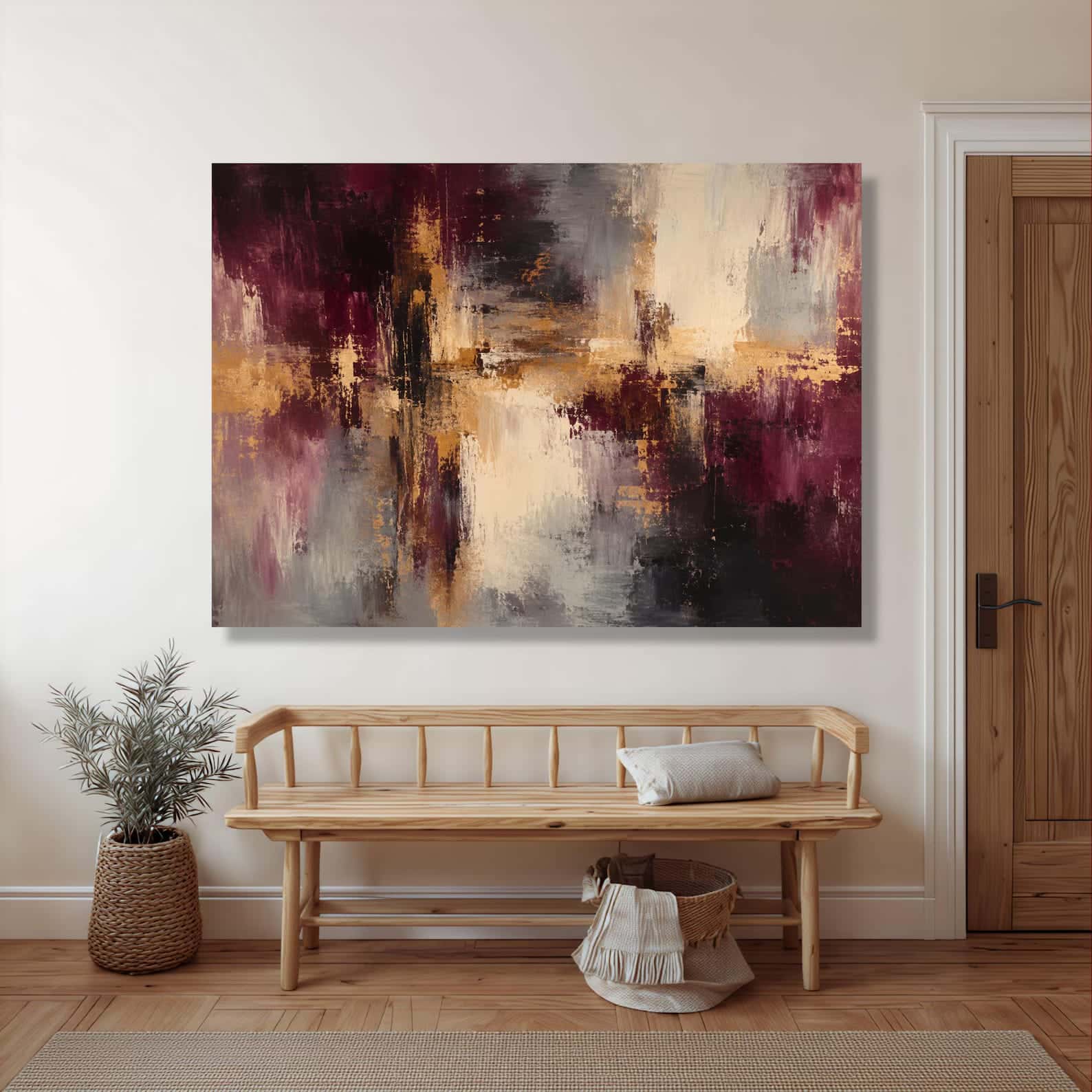 Abstract Artwork | Modern Wall Art Style | Single, A2 at XILEF Art