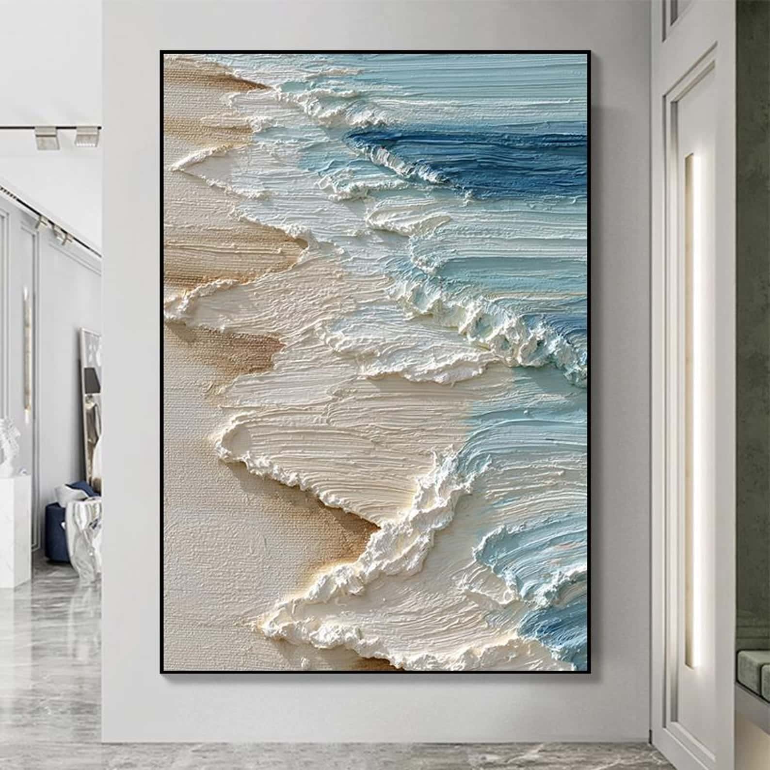 Seascape Artwork | Nature Wall Art | Single, A2 at XILEF Art